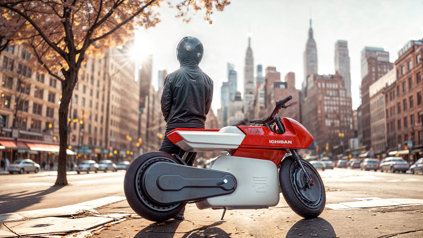 Ichiban，motorcycle，Electric motorcycle，vehicle，