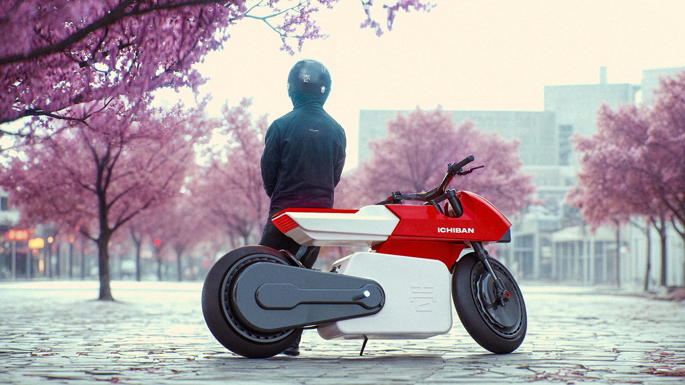 Ichiban，motorcycle，Electric motorcycle，vehicle，