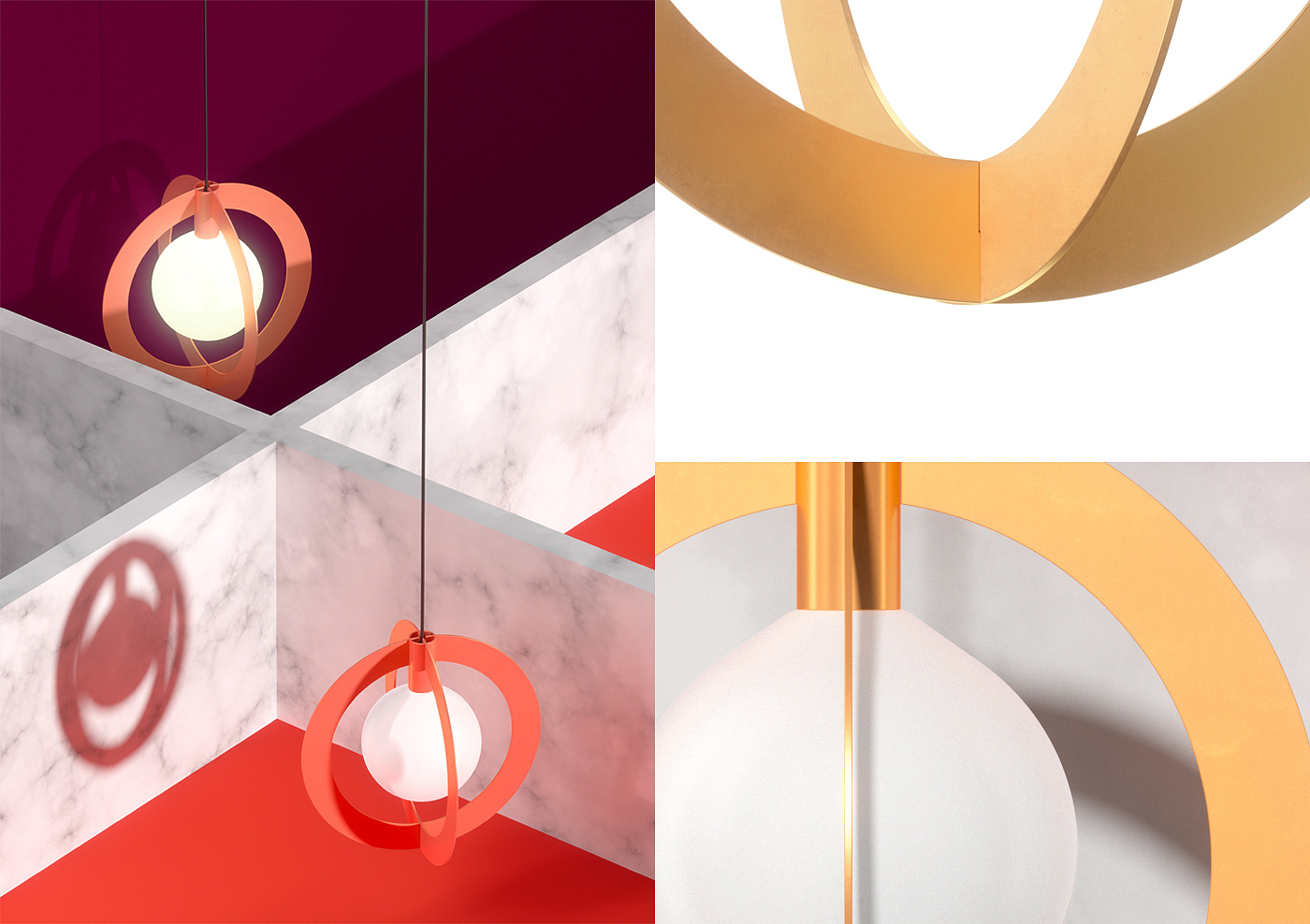 Suprematically，Lamp collection，Wishnya studio，modelling，
