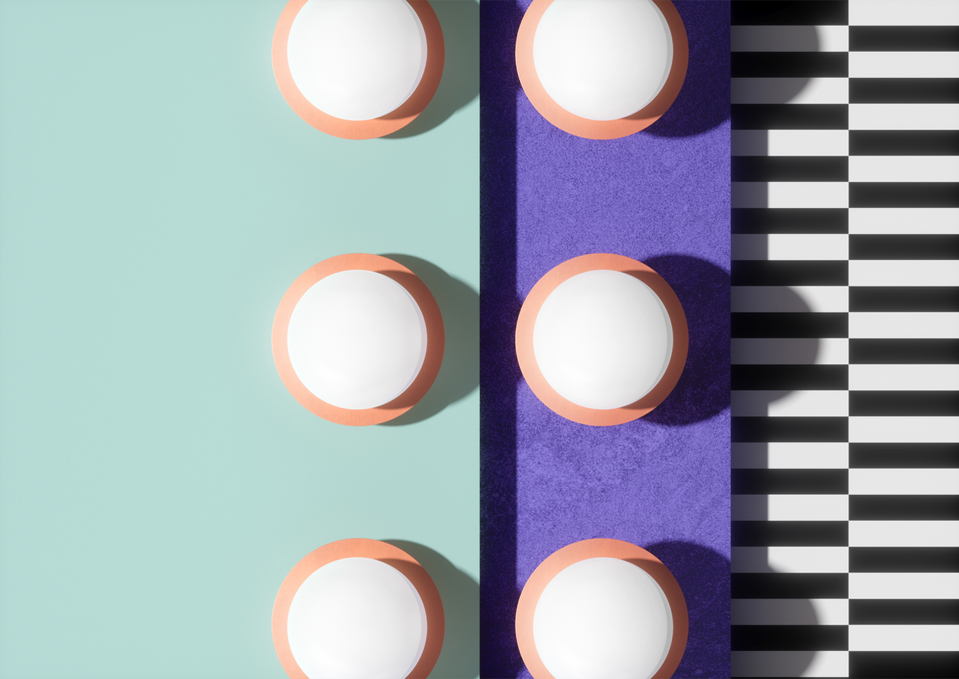 Suprematically，Lamp collection，Wishnya studio，modelling，