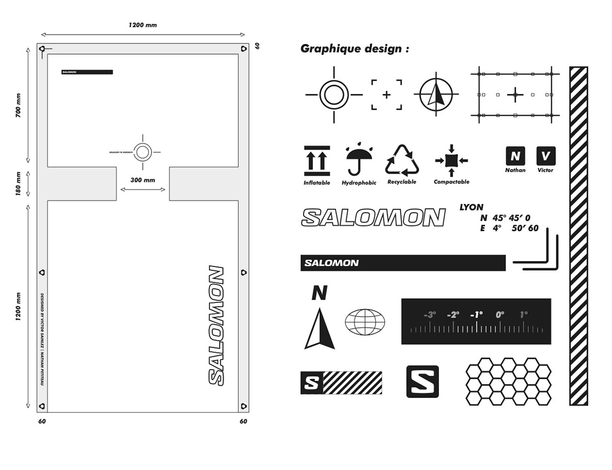 Outdoor furniture，Outdoor equipment，salomon，INFLATE-LAB 2025，