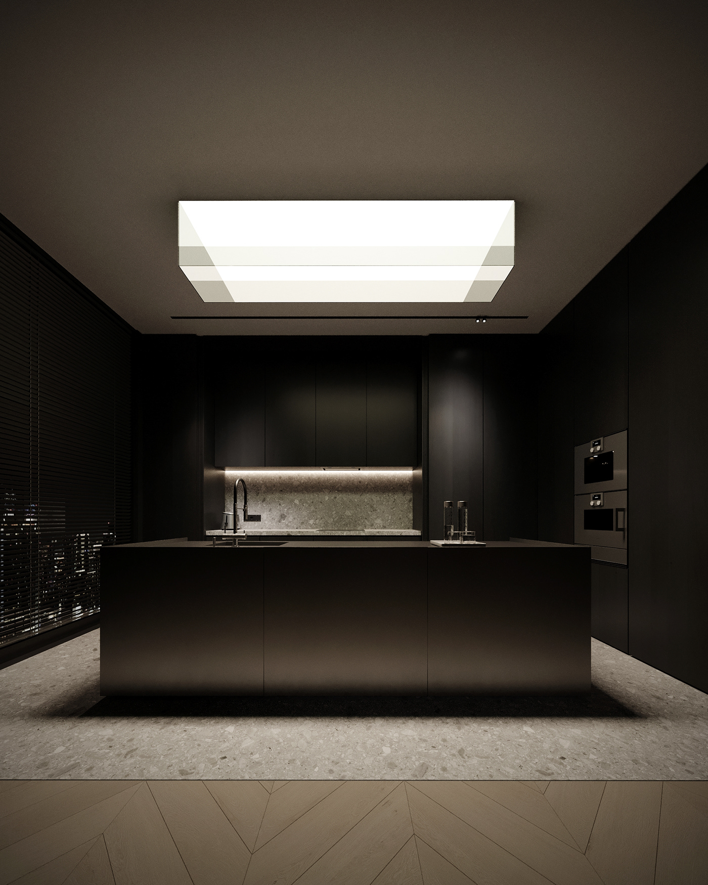 Kitchen design，Interior design，environmental design，furniture，