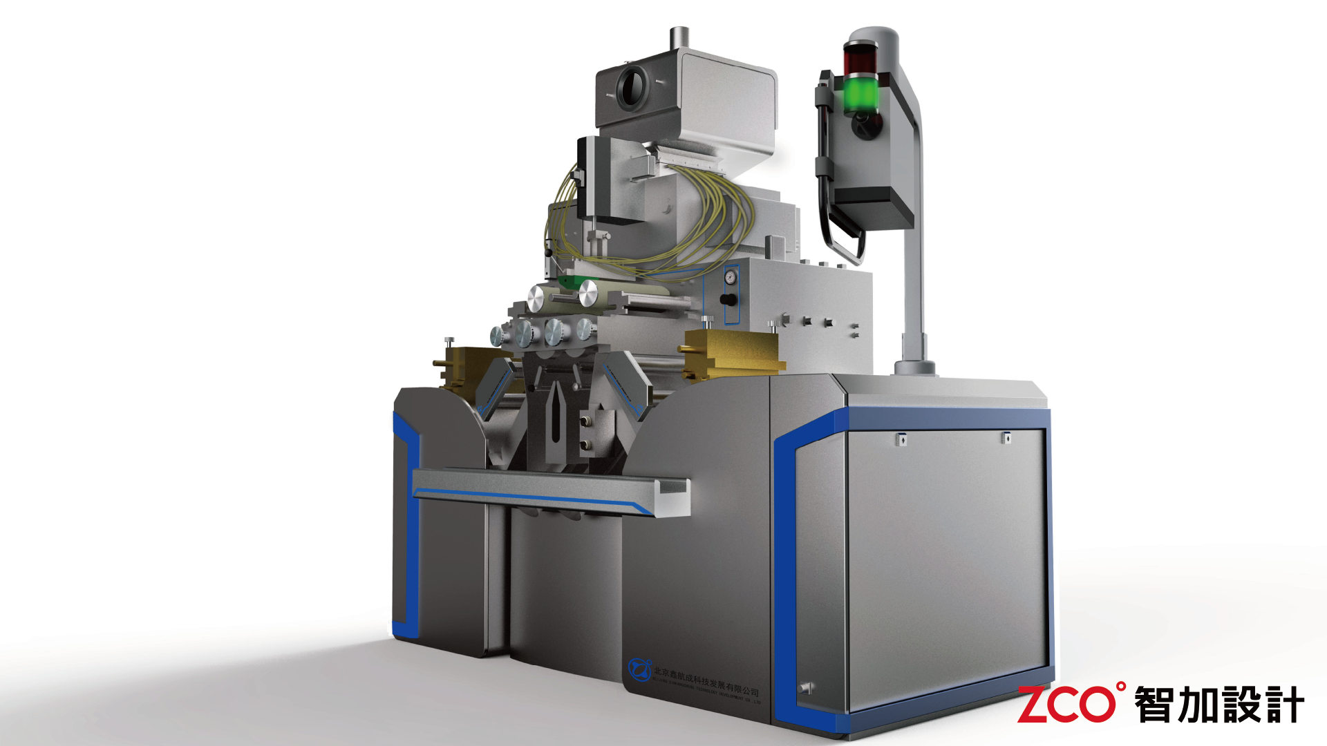 design optimization，Rich shape，gray blue color matching，multi-directional interface，Convenient operation，