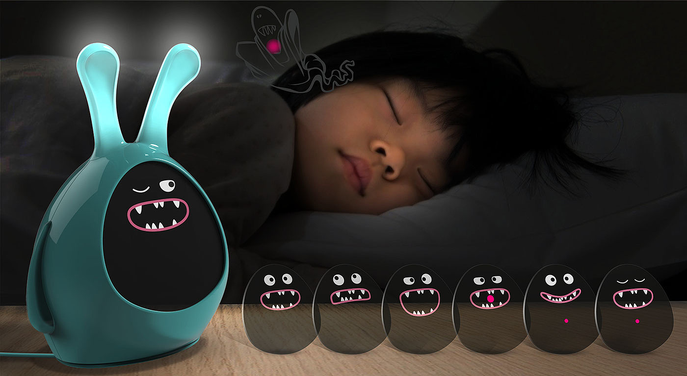 Mon dodopote，夜灯，睡觉伴侣，儿童玩具，怪物捕手，儿童睡眠伴侣，闹钟，