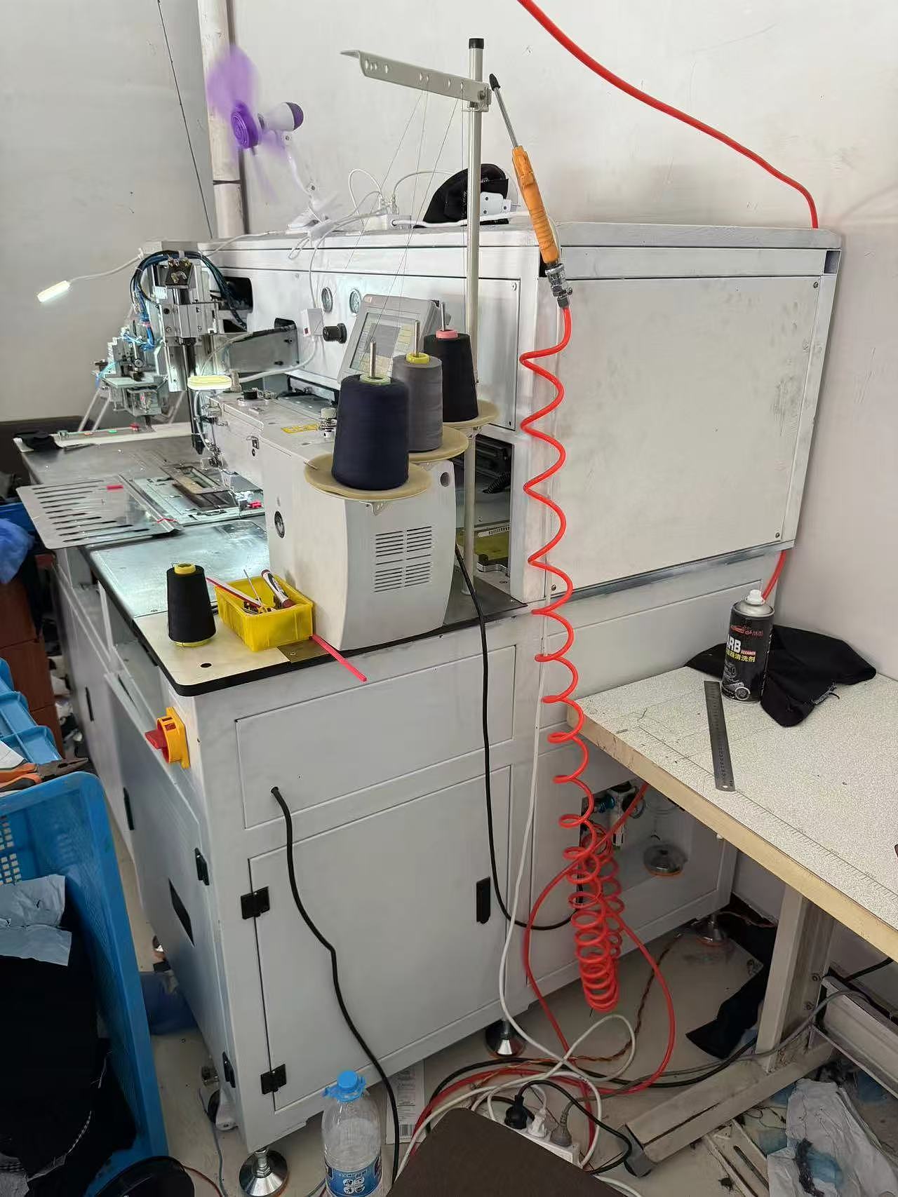 Automatic laser bag opening machine，Sewing equipment，Equipment appearance design，Sheet metal structure design，Assist in prototype processing，Guide prototype assembly，Mass production landing，