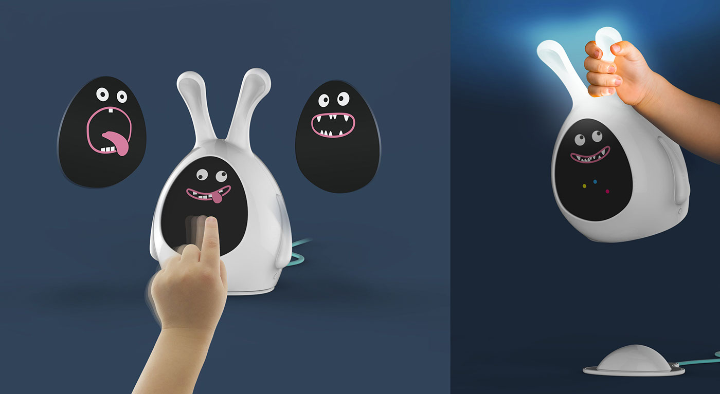 My dodo，Night light，Sleeping partner，Children's Toys，Monster catcher，Child sleep partner，alarm clock，