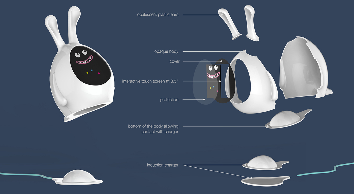 My dodo，Night light，Sleeping partner，Children's Toys，Monster catcher，Child sleep partner，alarm clock，