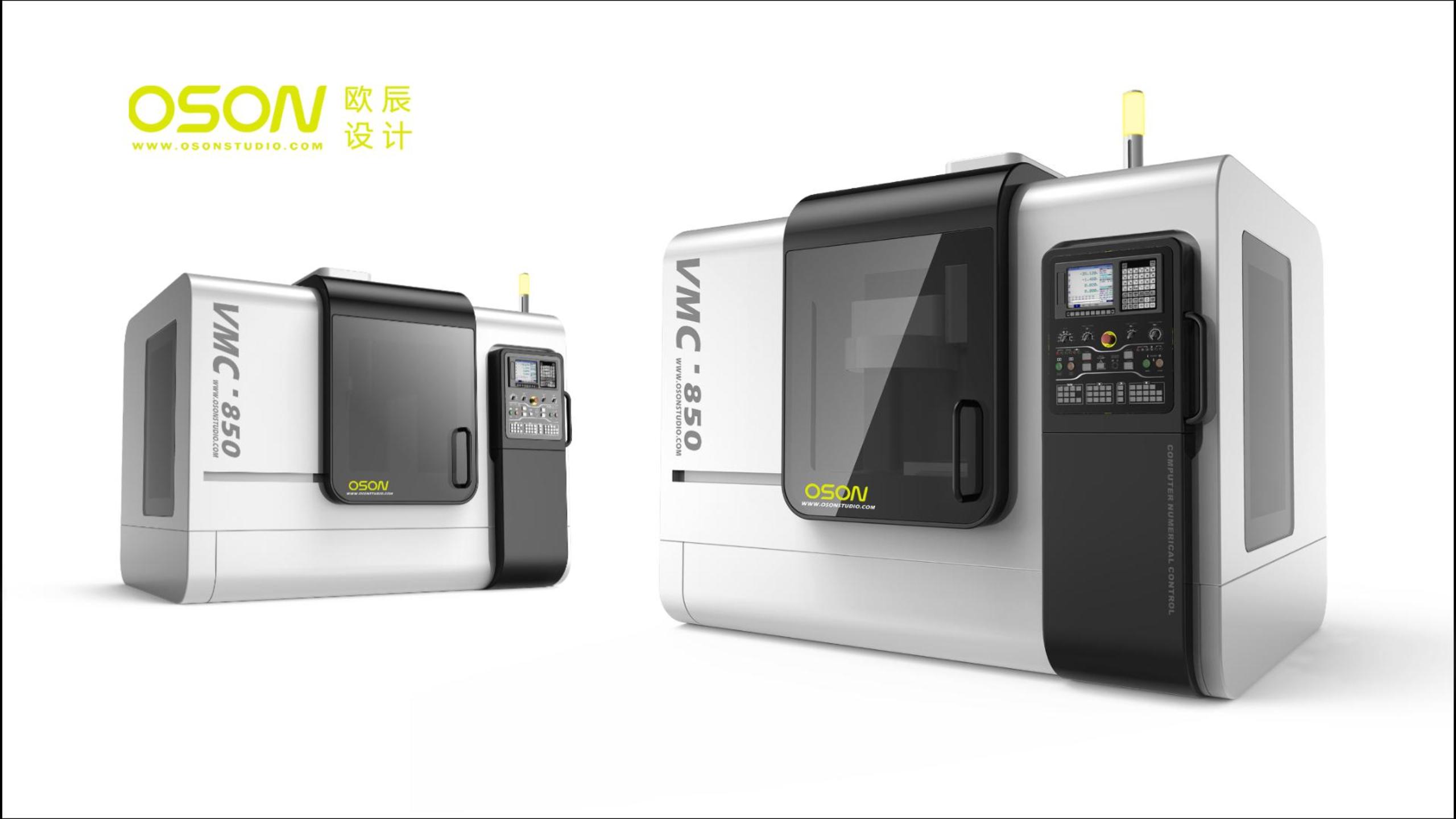 machining center ，numerical control machine，product design，industrial design，Machine tool，Ou Chen design，OSONSTUDY，