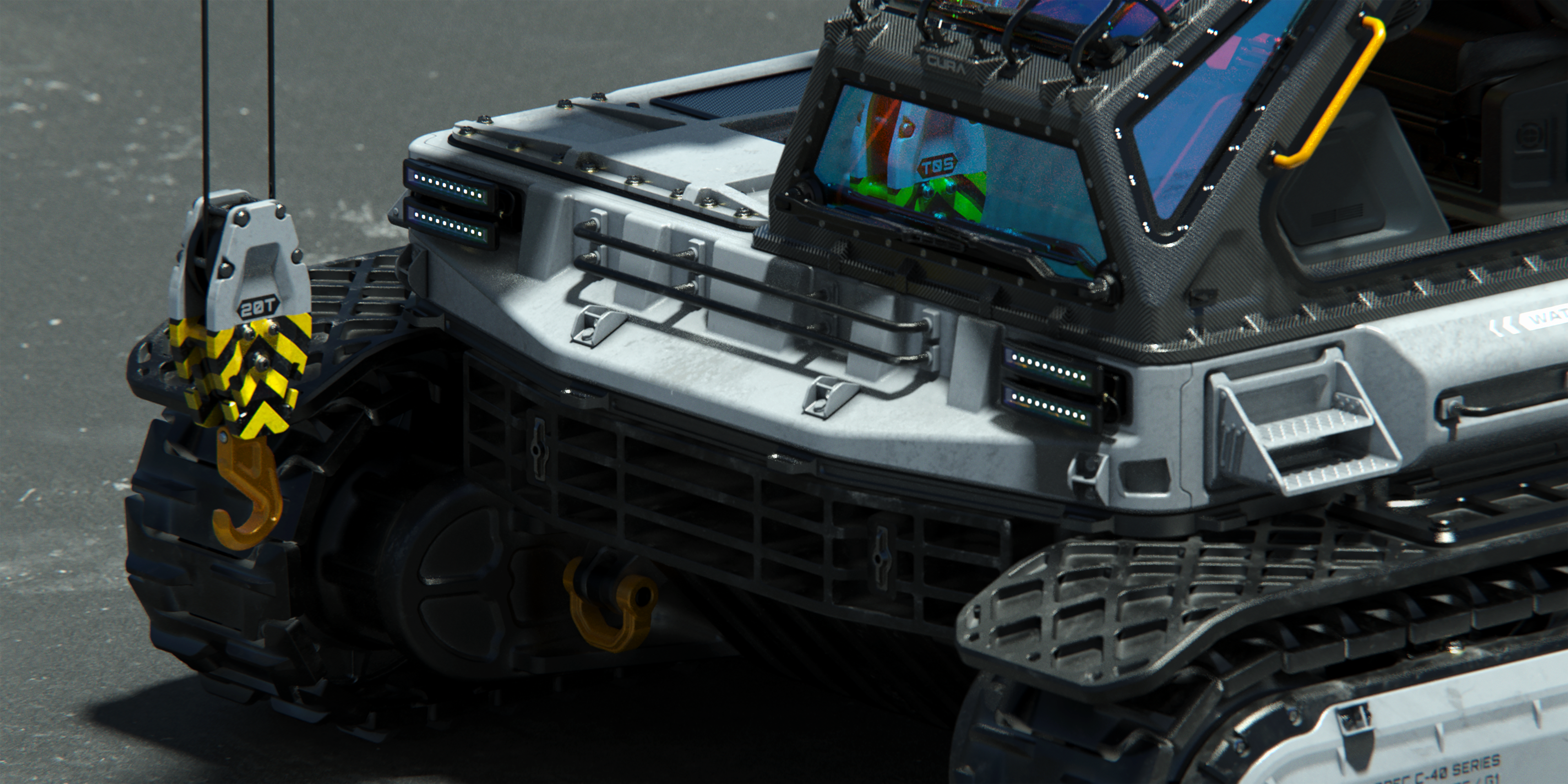 TERREX C- 40，Crane，GRD®，Industrial operation，