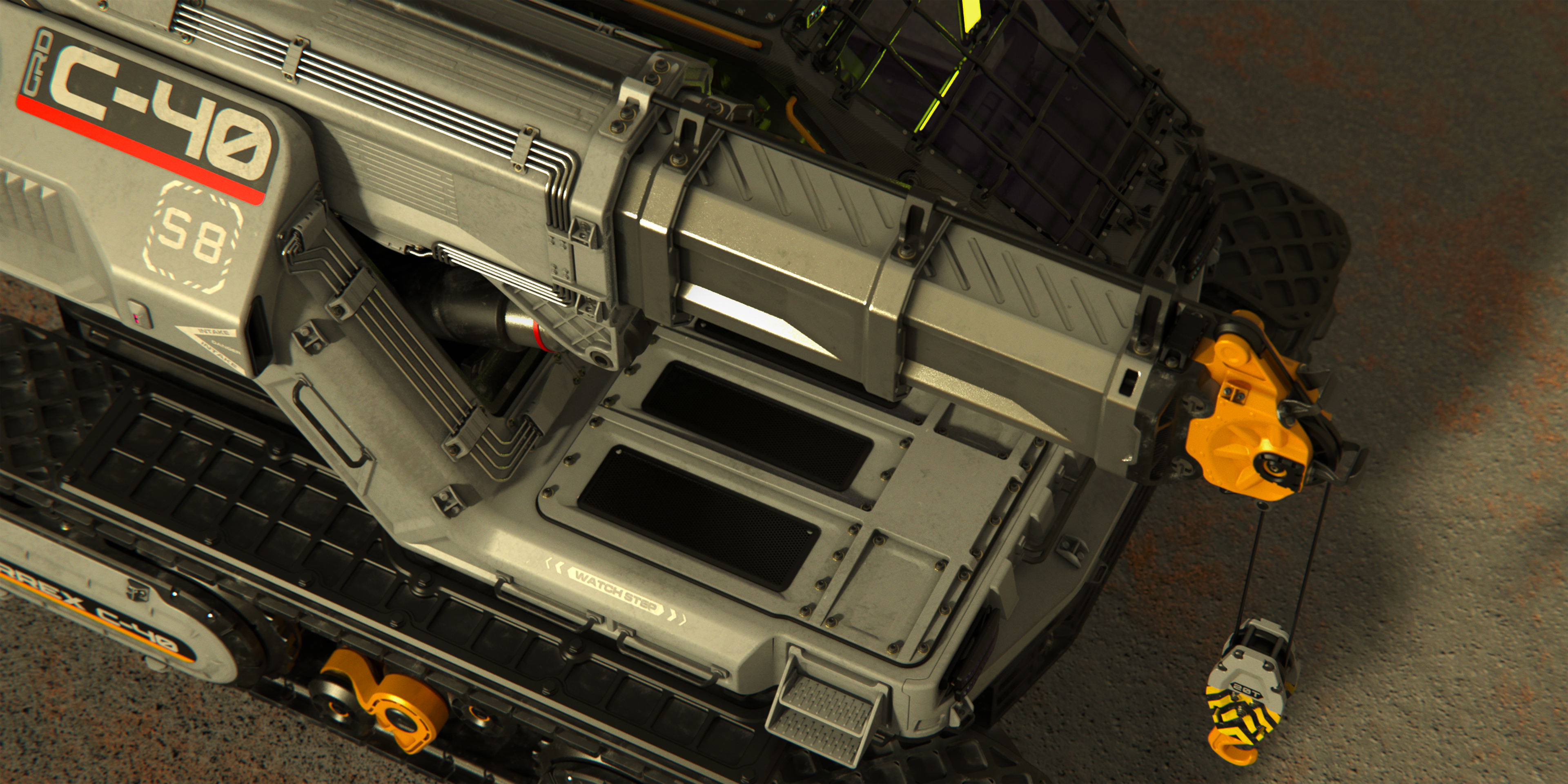 TERREX C- 40，Crane，GRD®，Industrial operation，