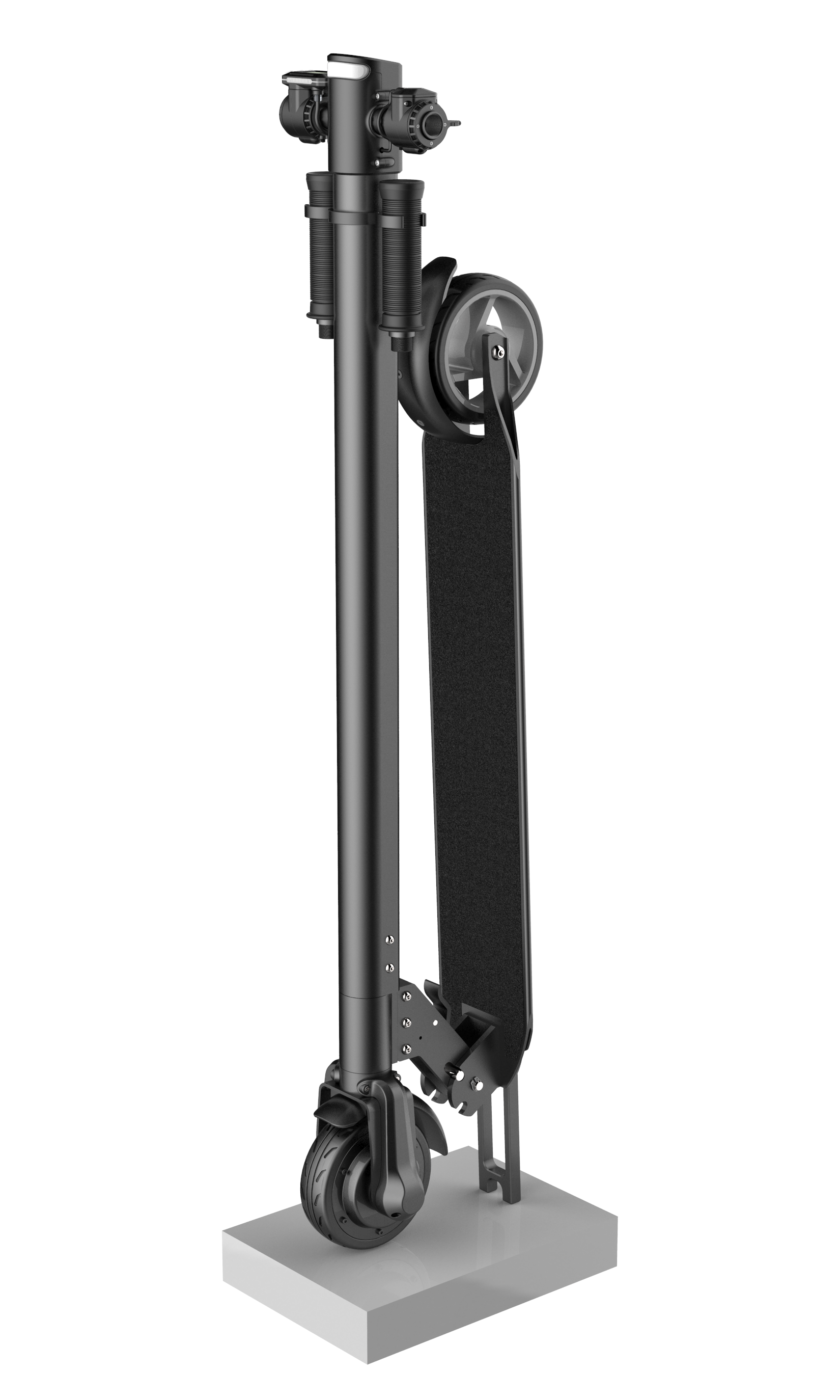 5 inch electric scooter# light travel，