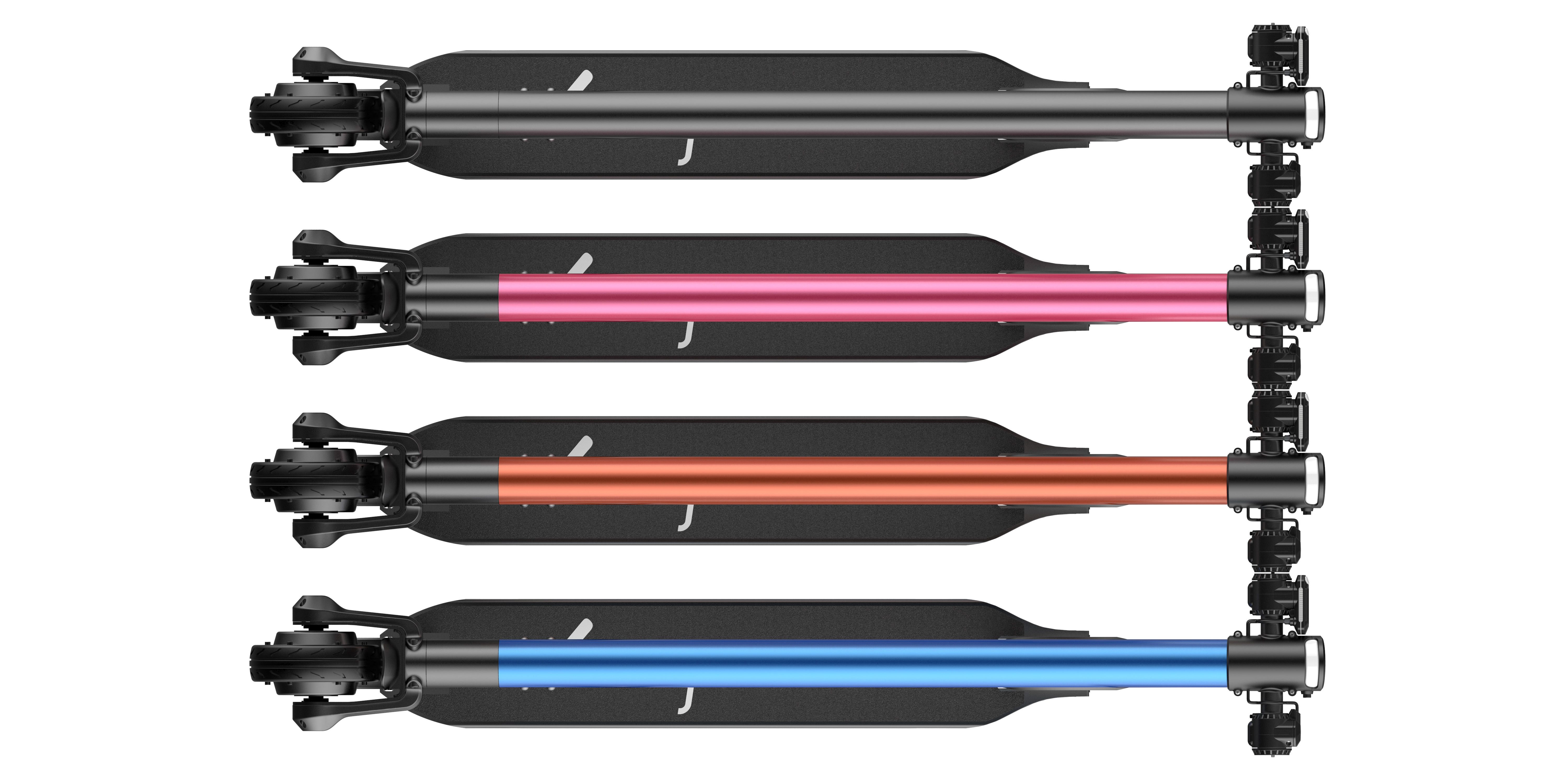 5 inch electric scooter# light travel，