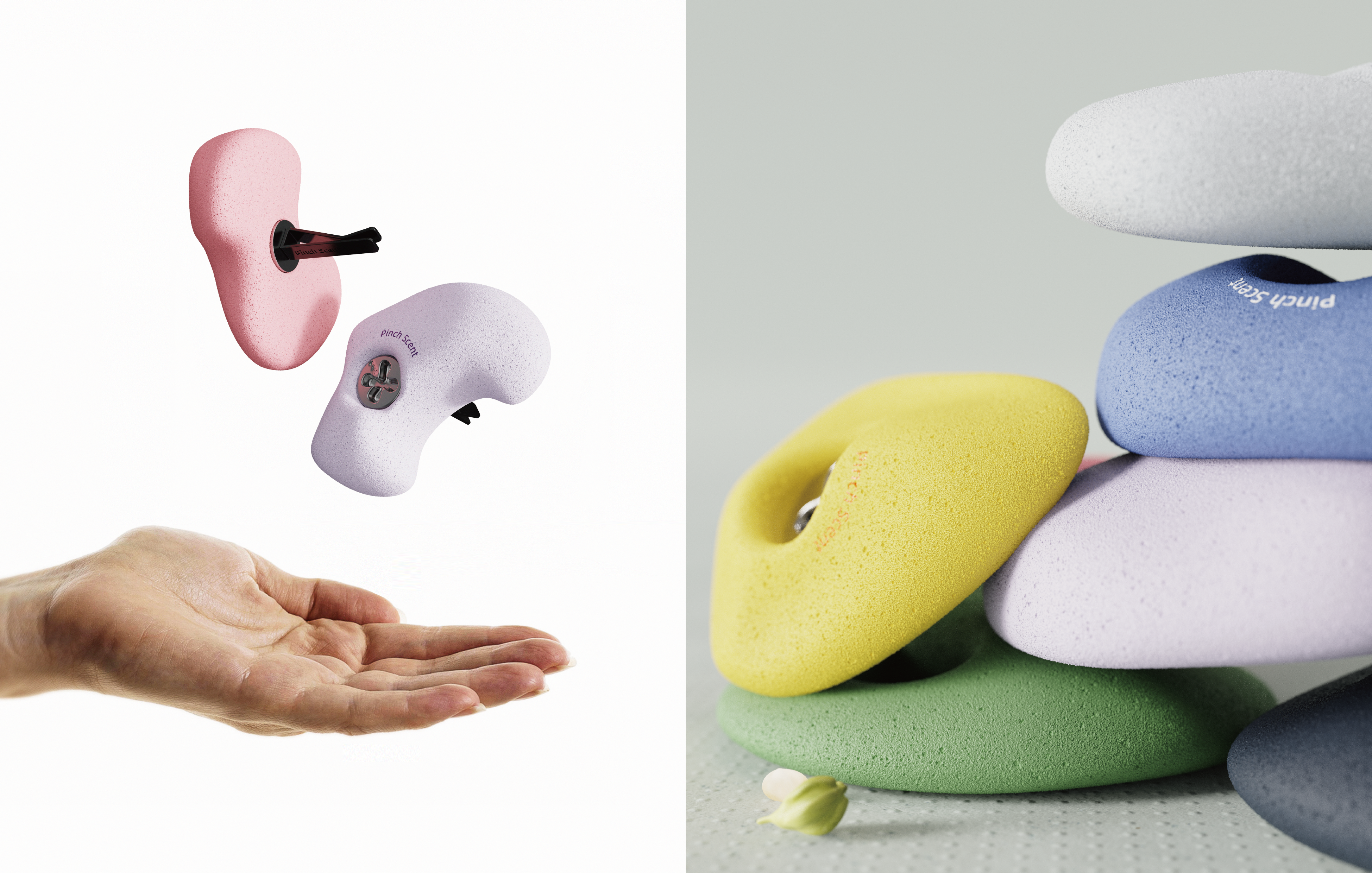 Vehicle fragrance，product design，Home Furnishing，Household products，industrial design，Creative design，Rock Climbing Product Design，Rock Climbing，