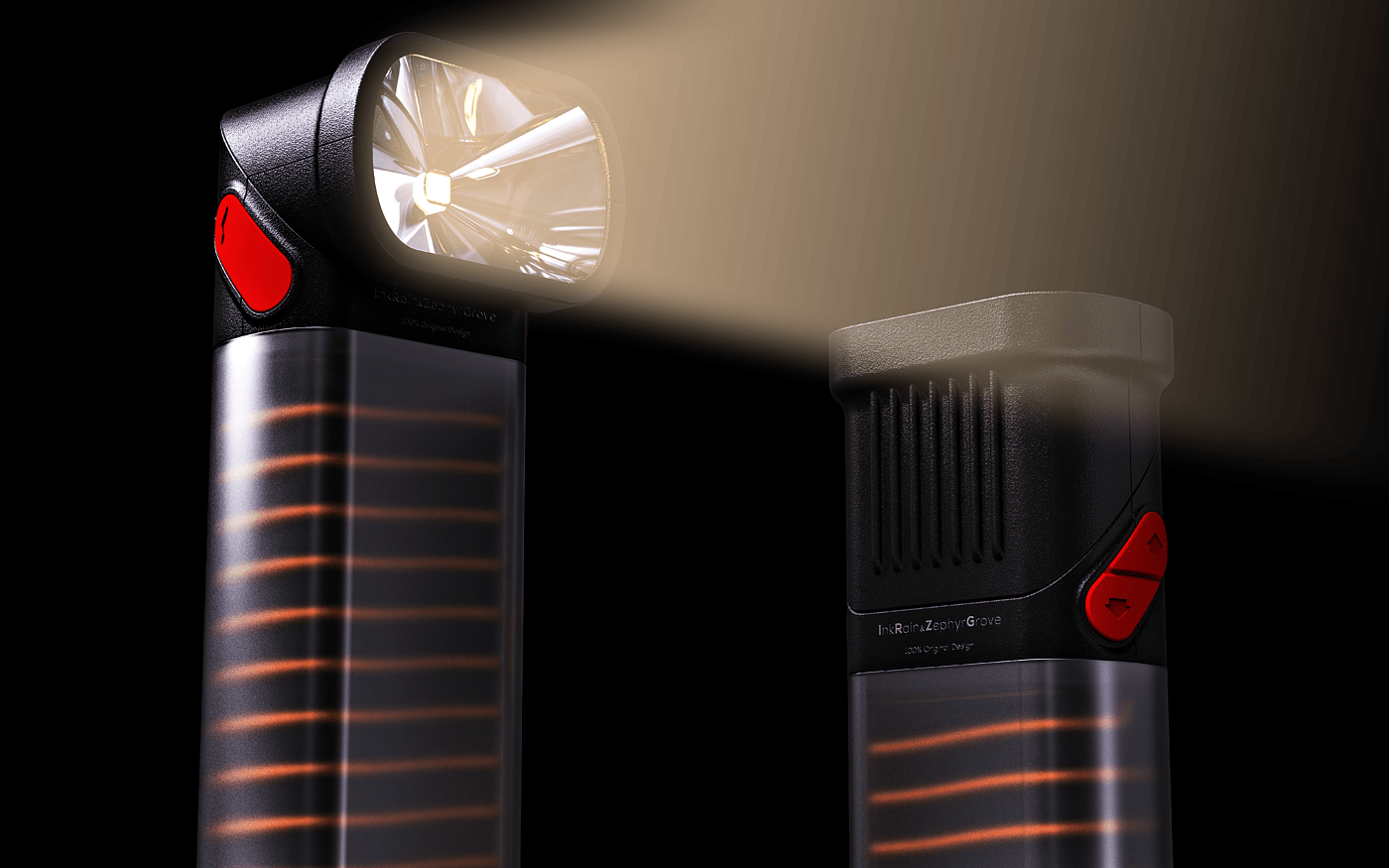 Outdoor lighting ，Flashlight design，