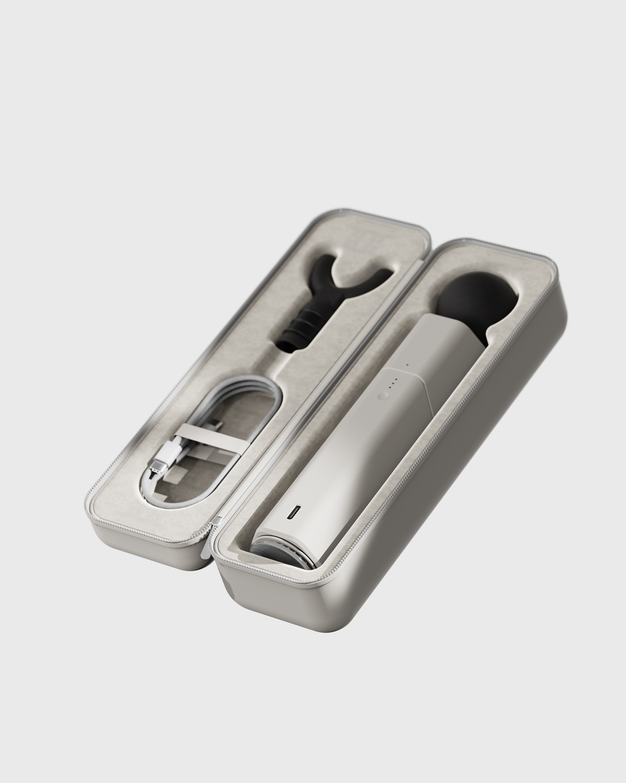 Massage gun，Portable fascia gun，Fascia gun，product design，Appearance design，Portable，Personal care，