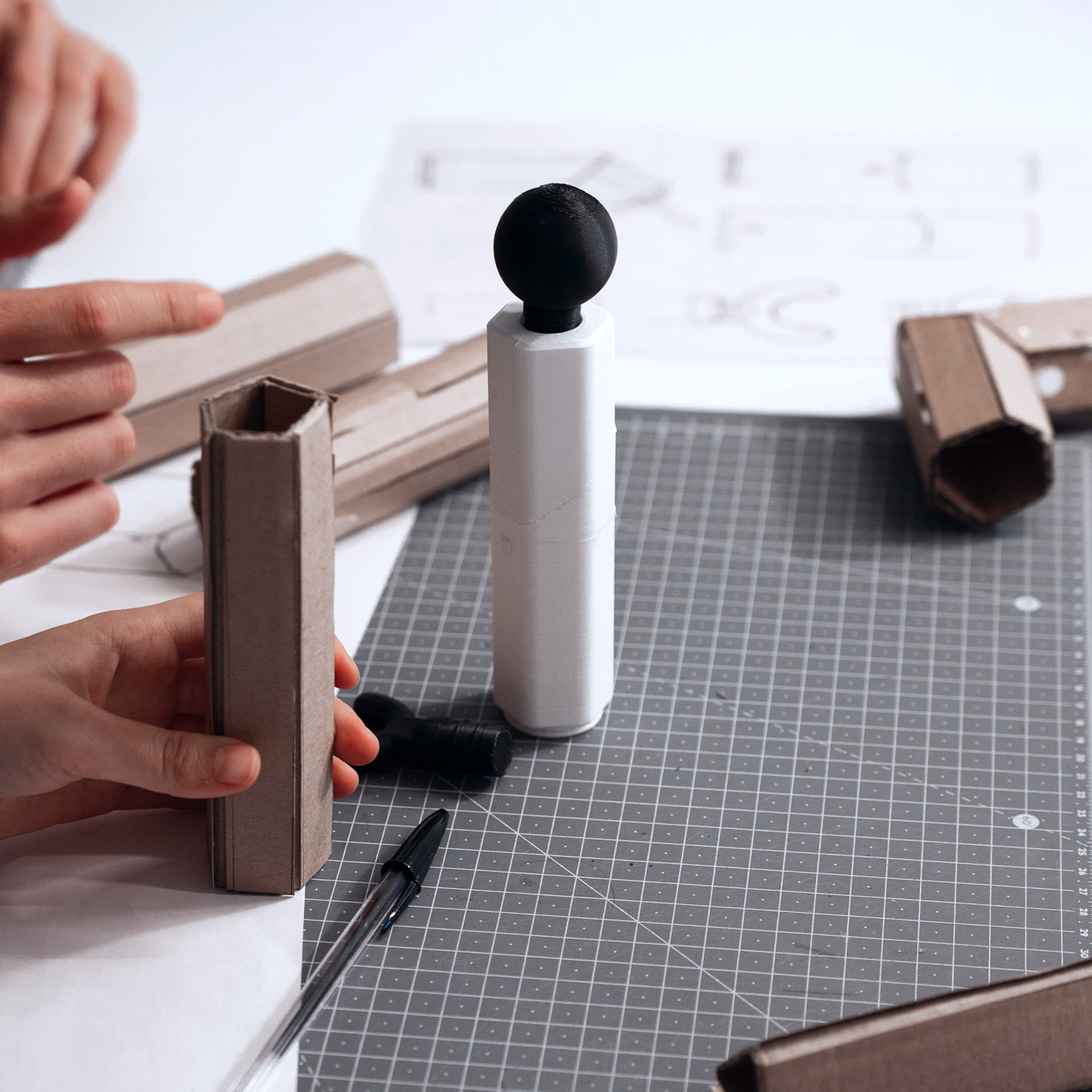 Massage gun，Portable fascia gun，Fascia gun，product design，Appearance design，Portable，Personal care，