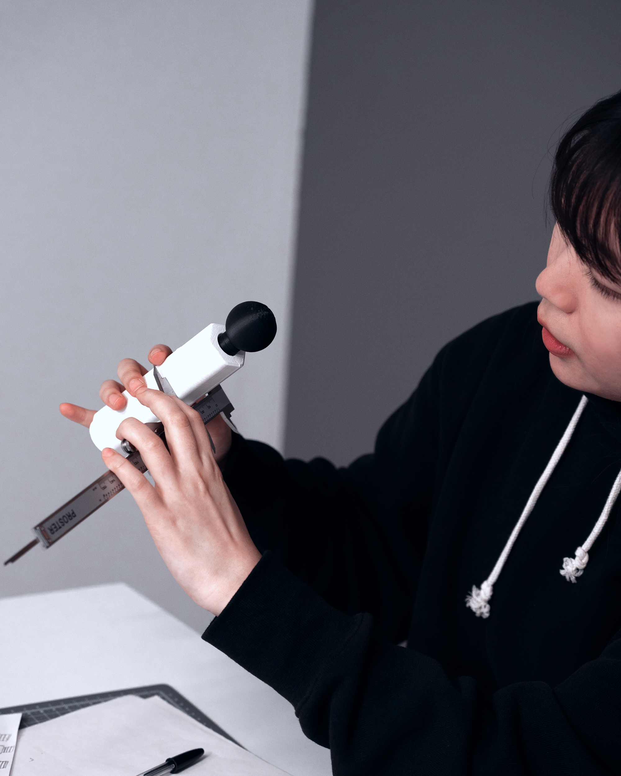 Massage gun，Portable fascia gun，Fascia gun，product design，Appearance design，Portable，Personal care，