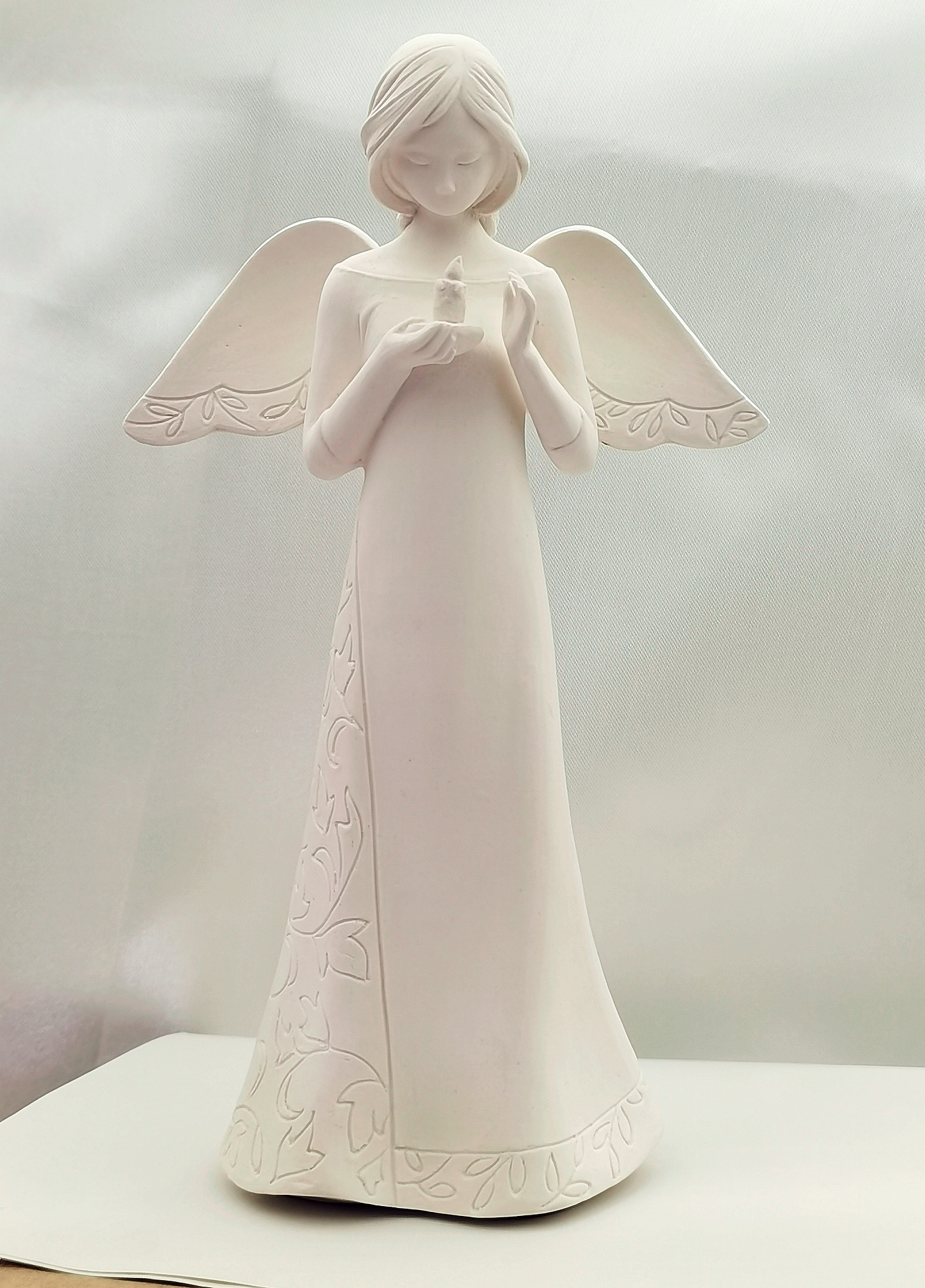 Handmade Pottery Angel，