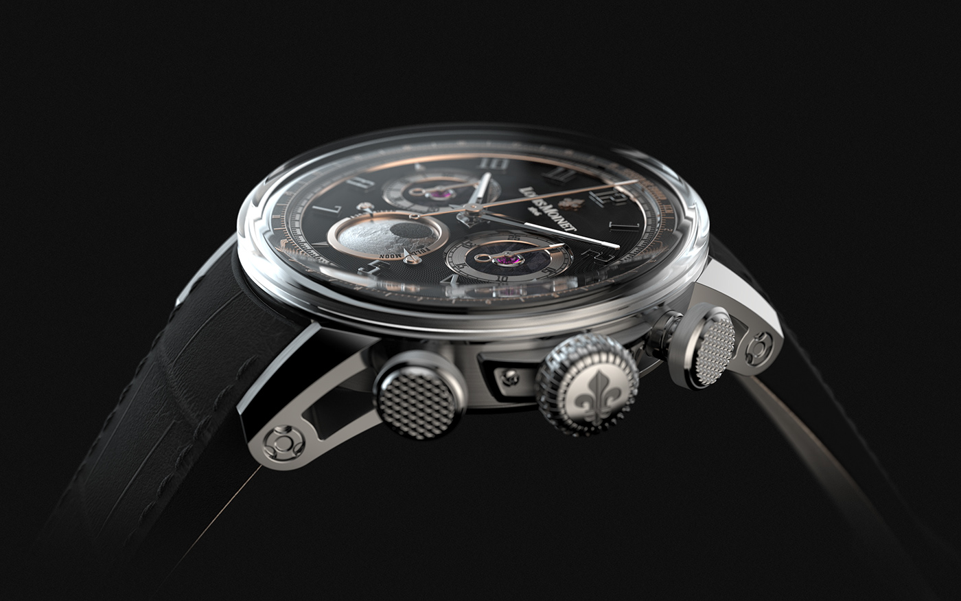 Louis Monette，edge，SPEED OF SOUND，Wrist watch，