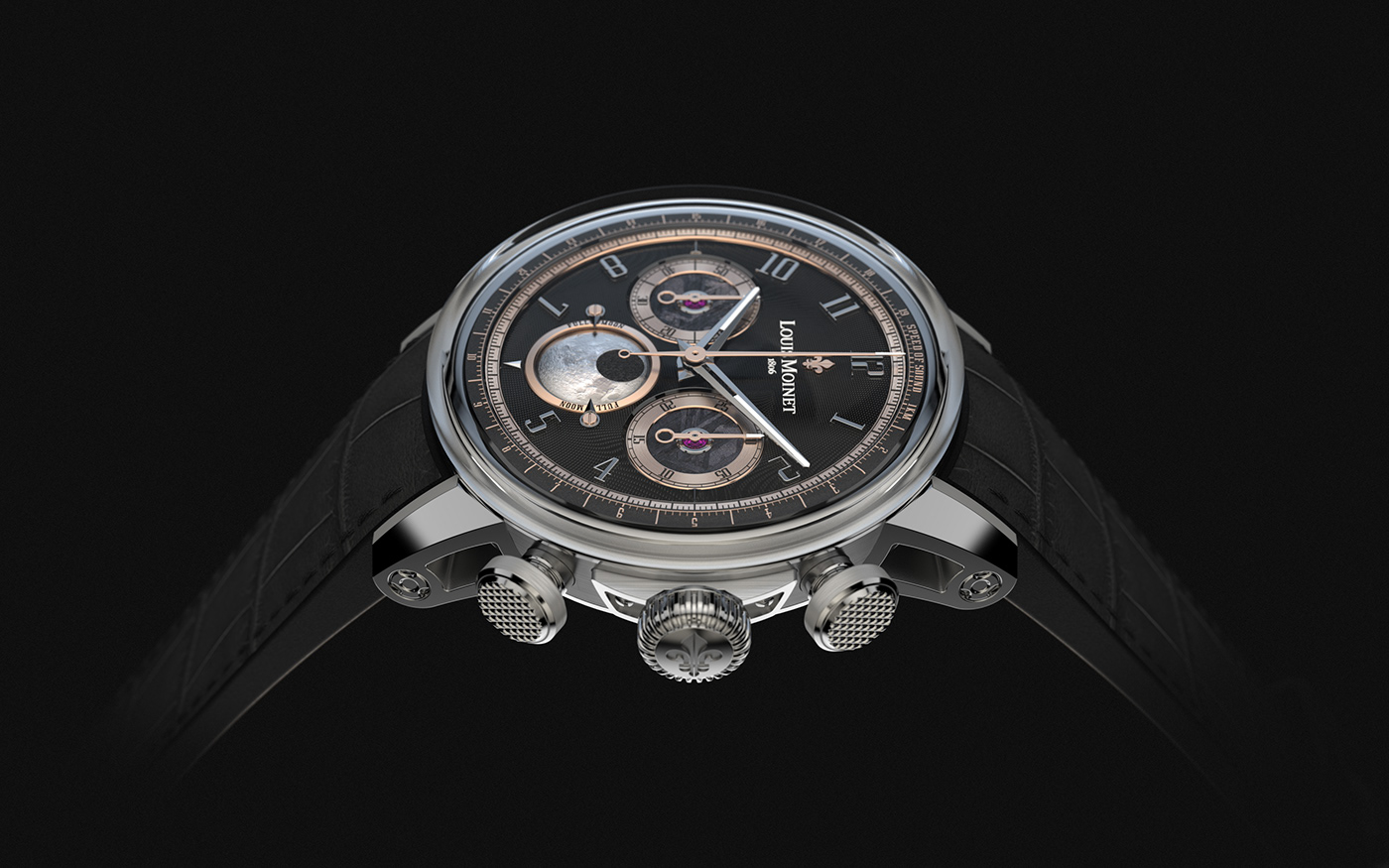 Louis Monette，edge，SPEED OF SOUND，Wrist watch，