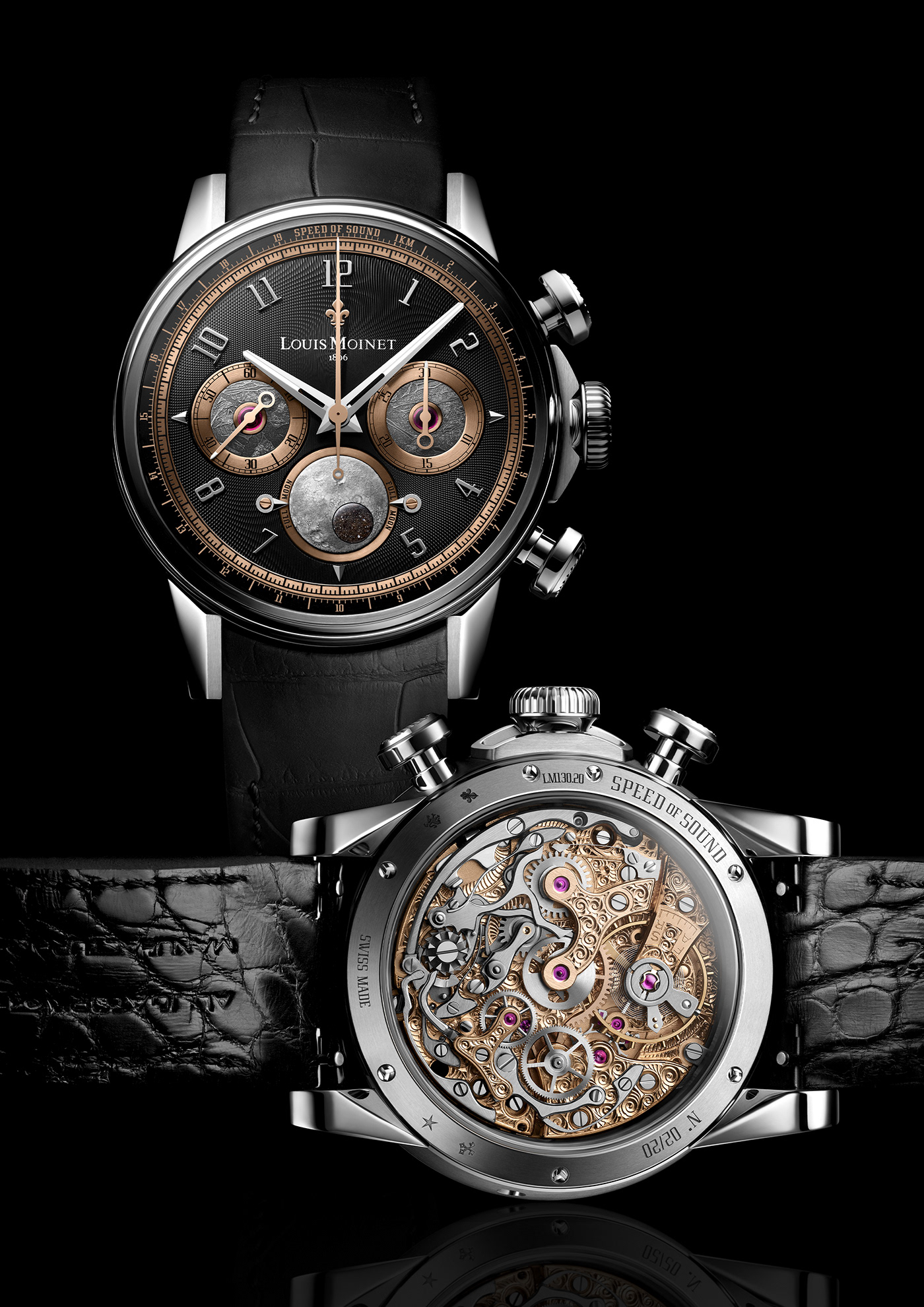 Louis Monette，edge，SPEED OF SOUND，Wrist watch，