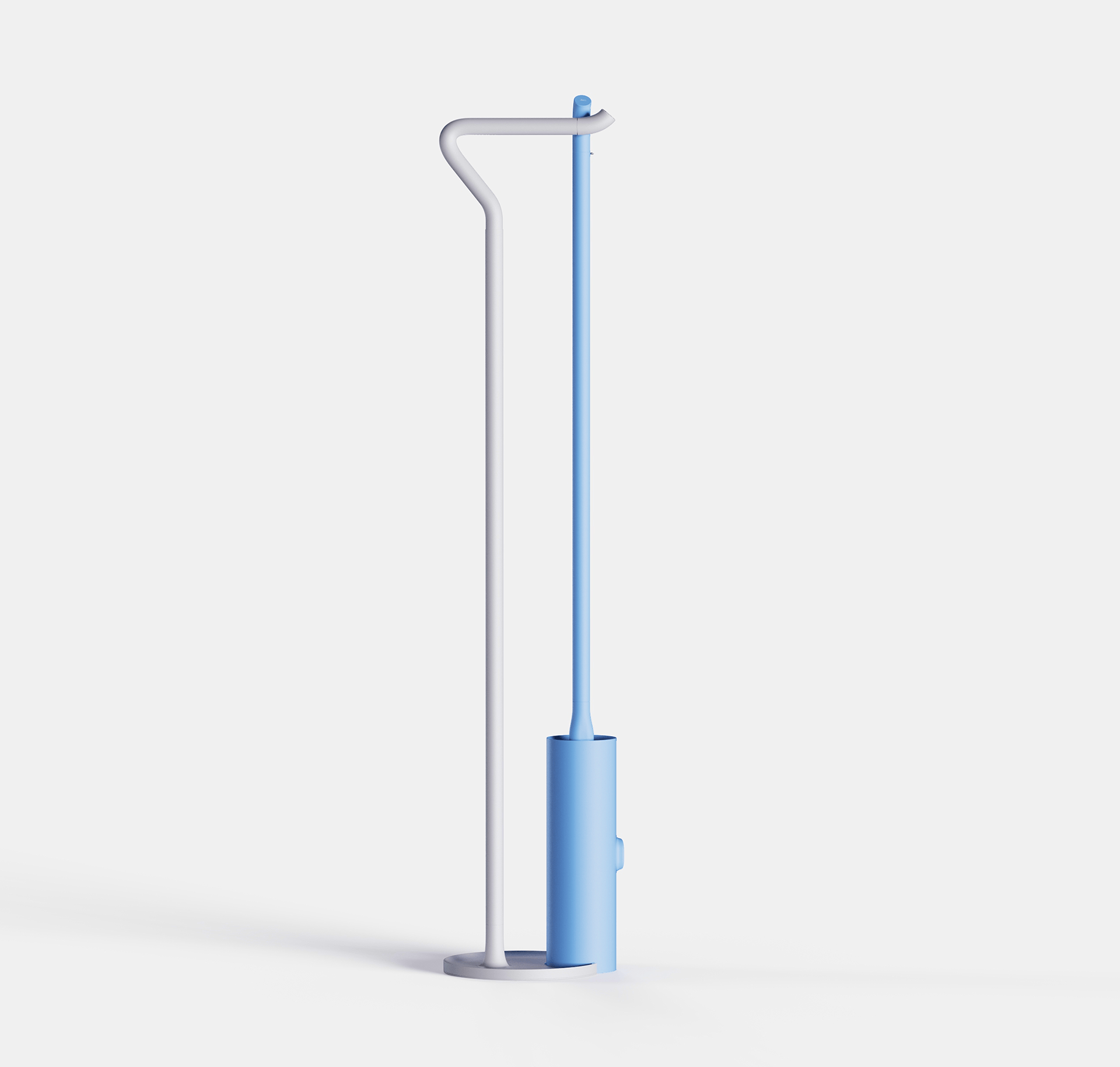 Industrial Design, Rendering, Mop, Storage, Home, Alarm Clock，