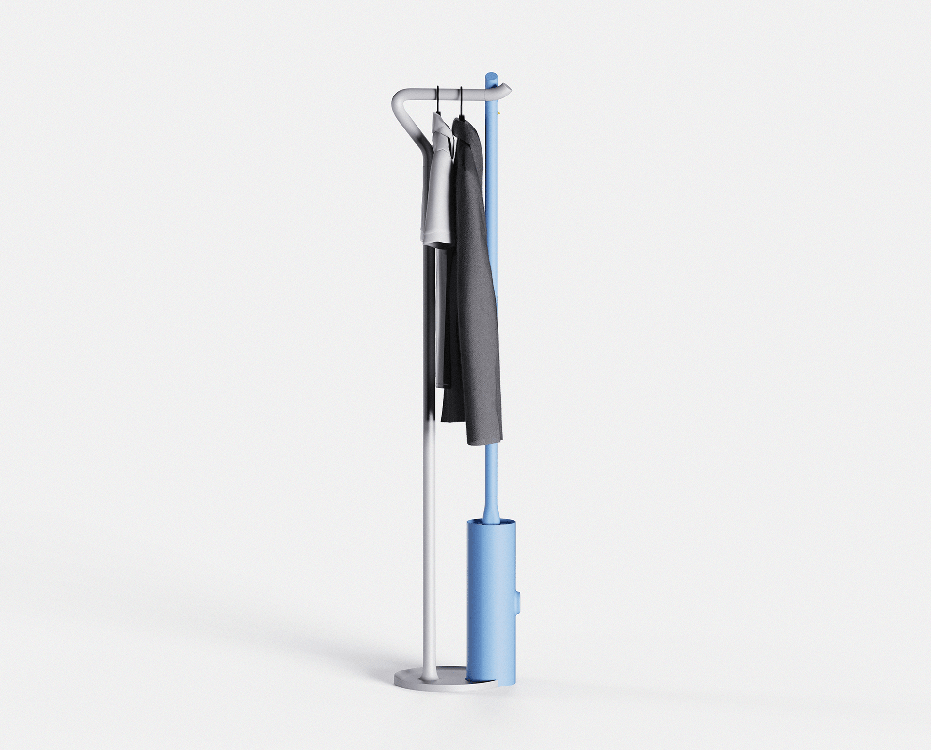 Industrial Design, Rendering, Mop, Storage, Home, Alarm Clock，