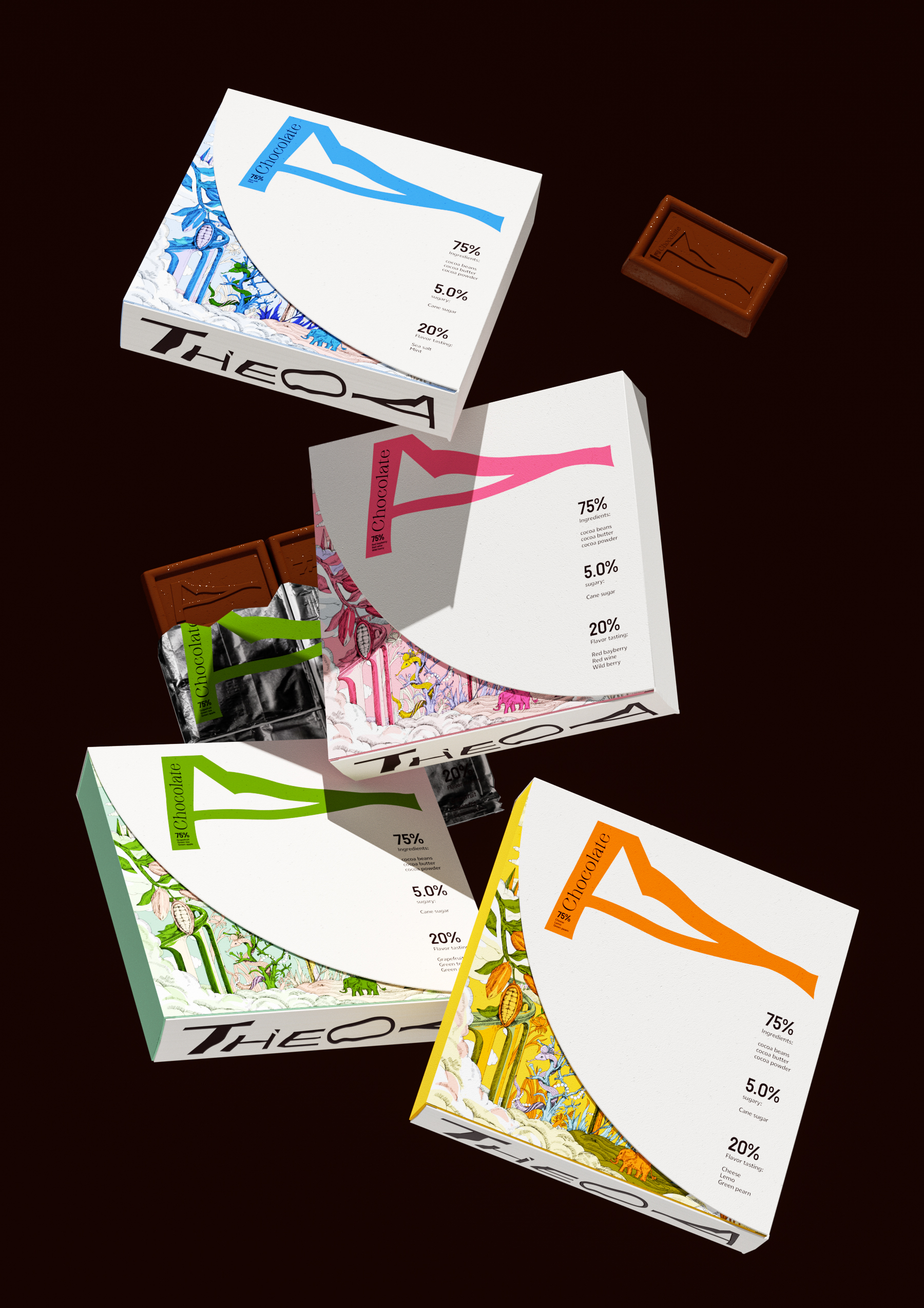 packing design，Brand design，Chocolate packaging，Logo design，Fast consumer packaging，VI design，Gift box design，packing，