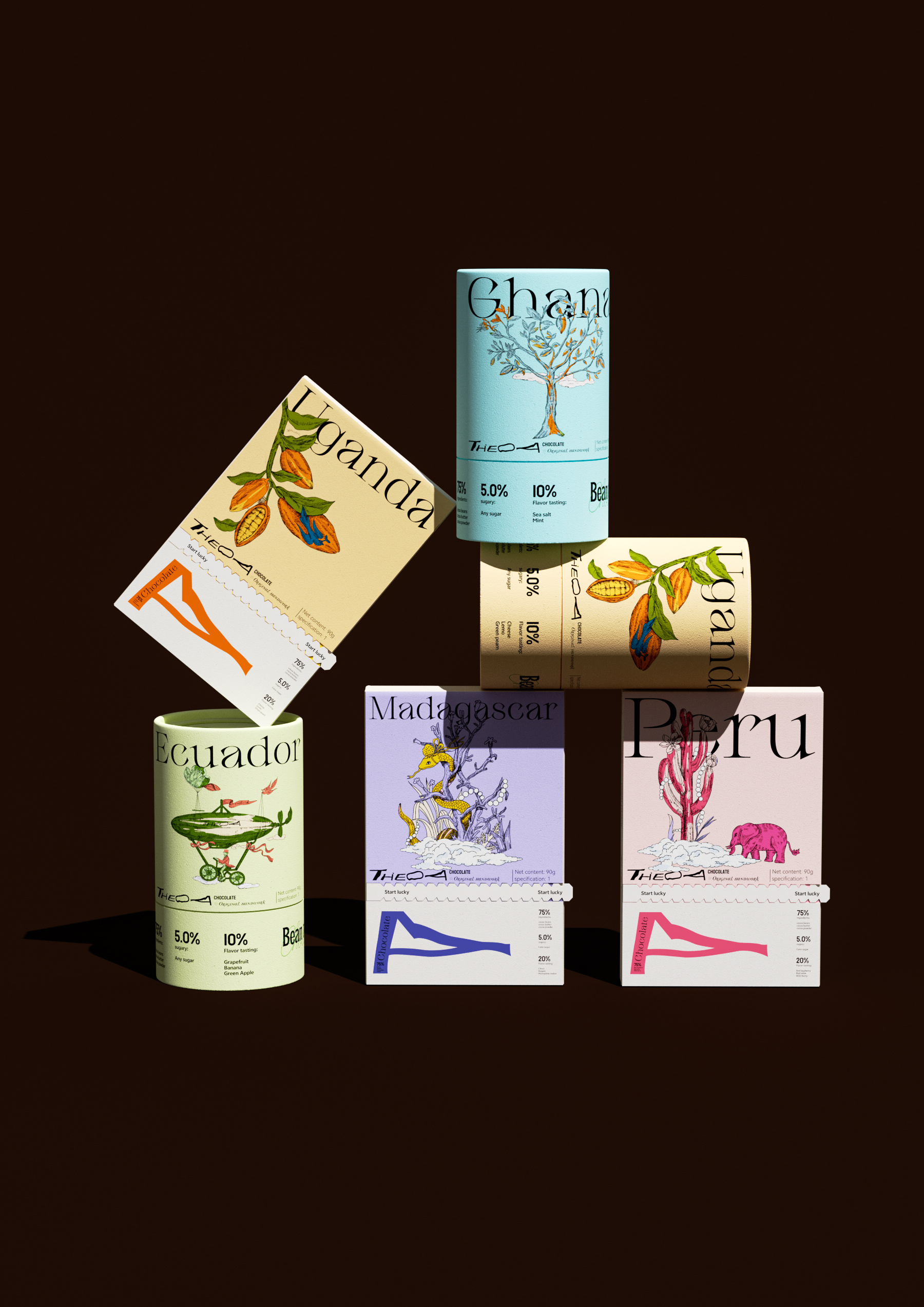 packing design，Brand design，Chocolate packaging，Logo design，Fast consumer packaging，VI design，Gift box design，packing，