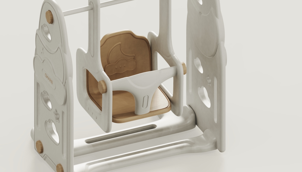 Children's fence，product design，Maternal and infant products，Qiao Le Bear，