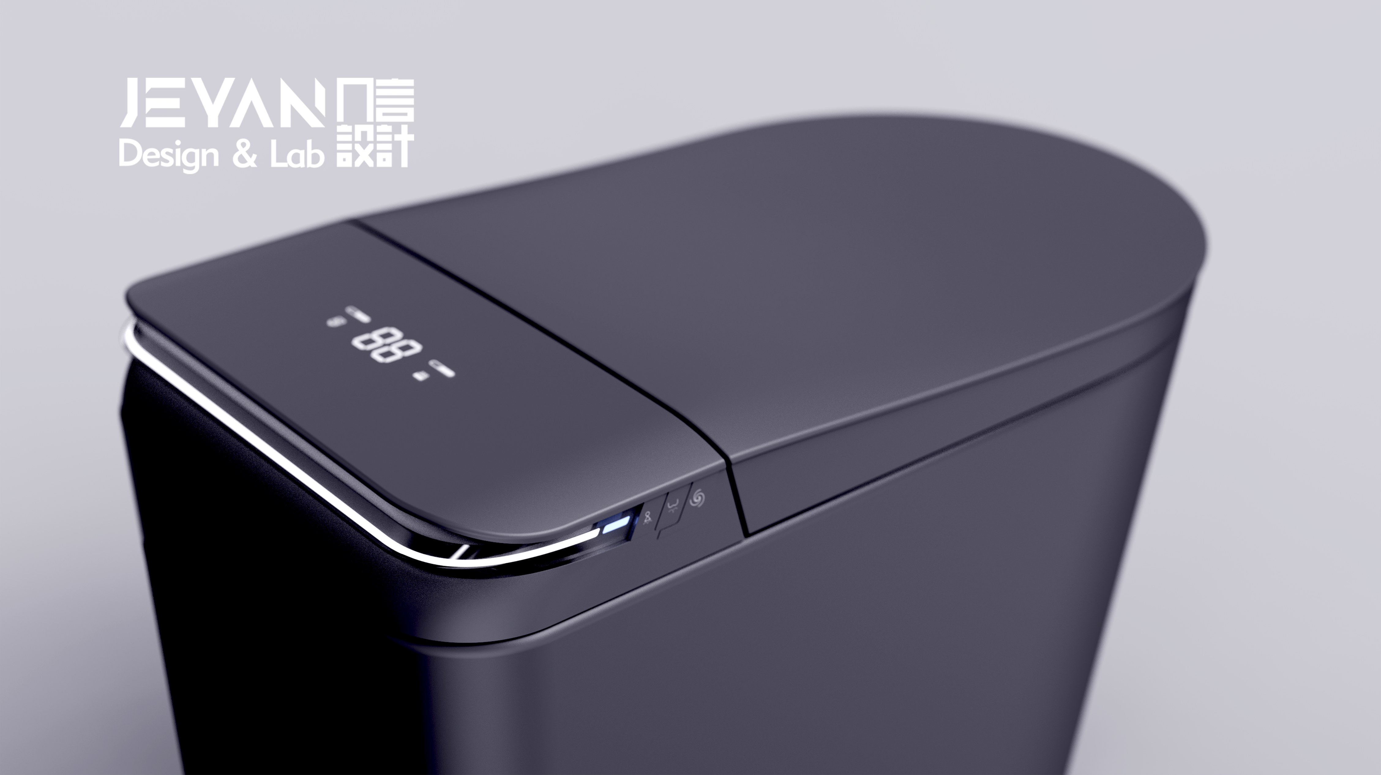 Kitchen bathroom，Intelligent toilet，Bathroom design，industrial design，product design，Creative toilet design，