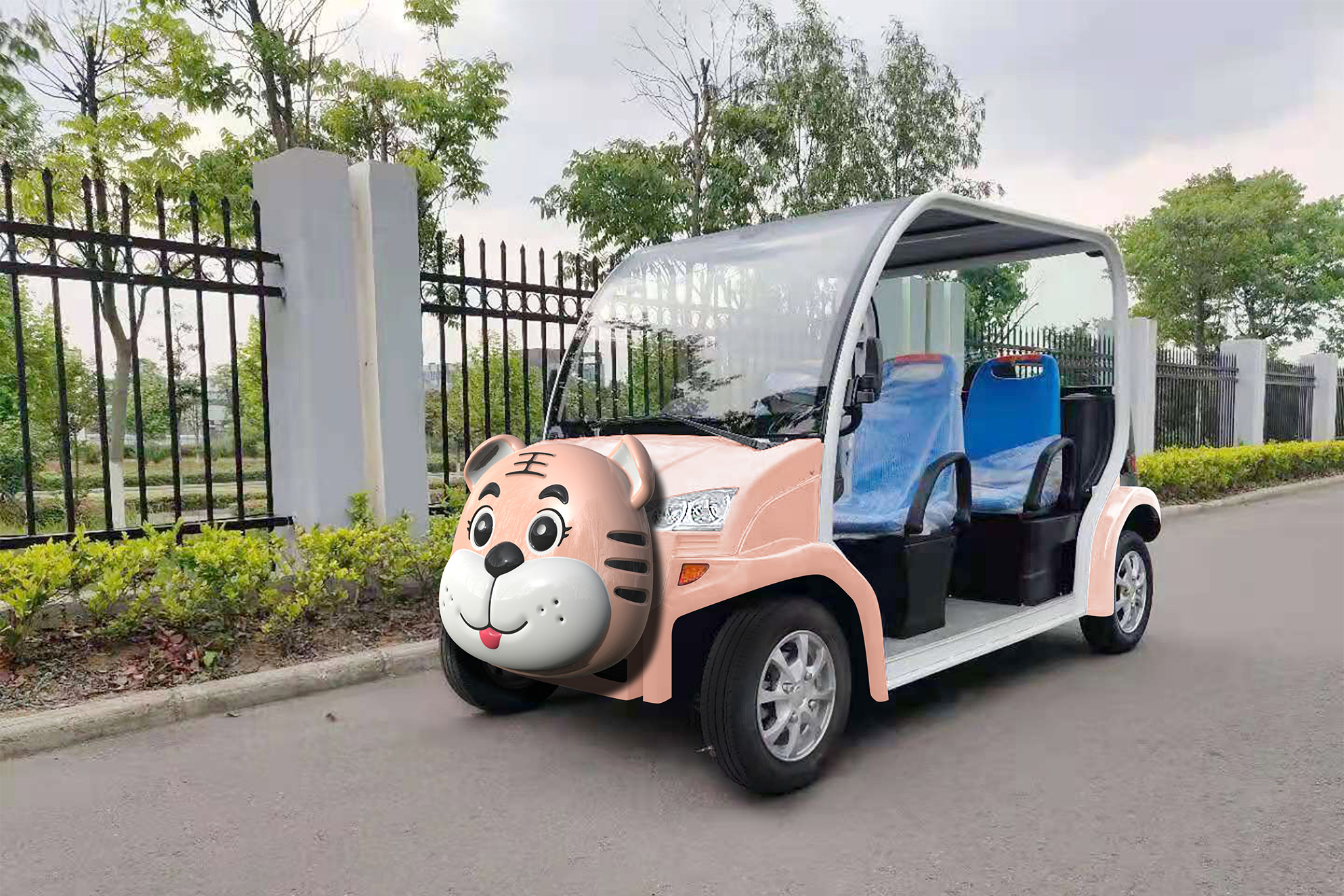 Electric vehicle，electric sightseeing bus，Cartoon car，Animal Series Electric Vehicle，