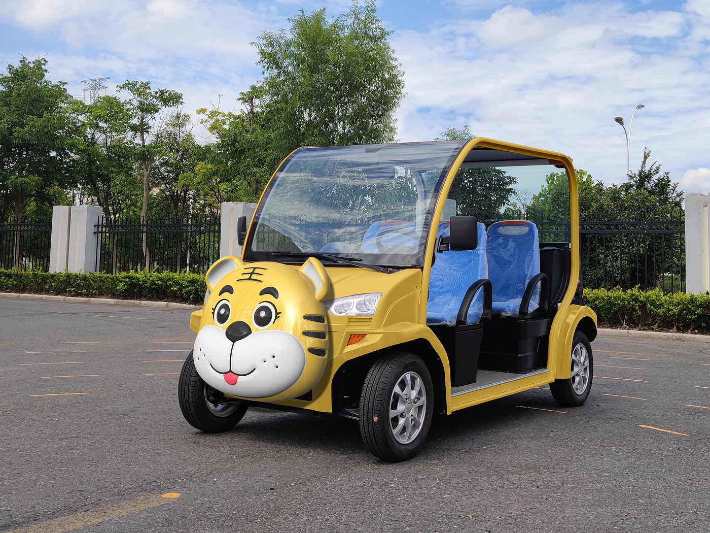 Electric vehicle，electric sightseeing bus，Cartoon car，Animal Series Electric Vehicle，