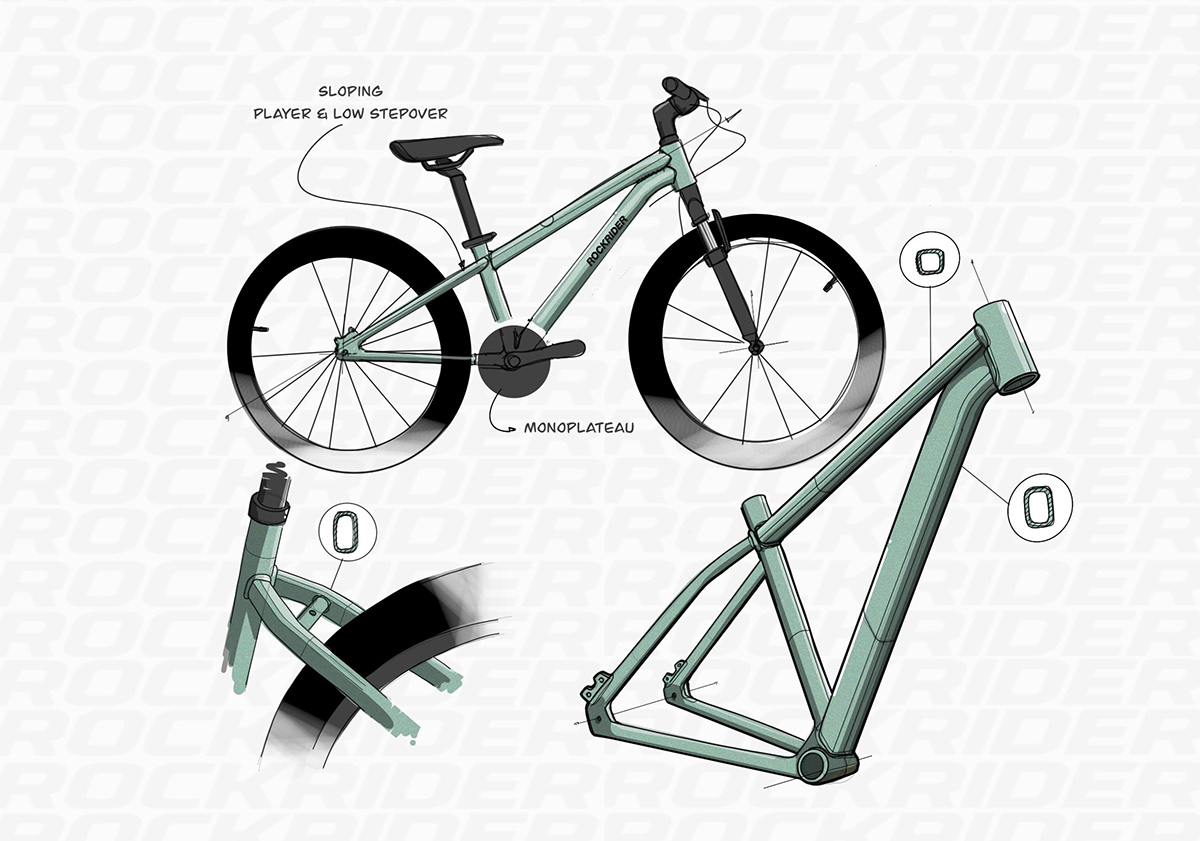 Bicycle，Bicycle，vehicle，vehicle，Children bicycle，Children bicycle，Rockrider DECATHLON，Rockrider DECATHLON，