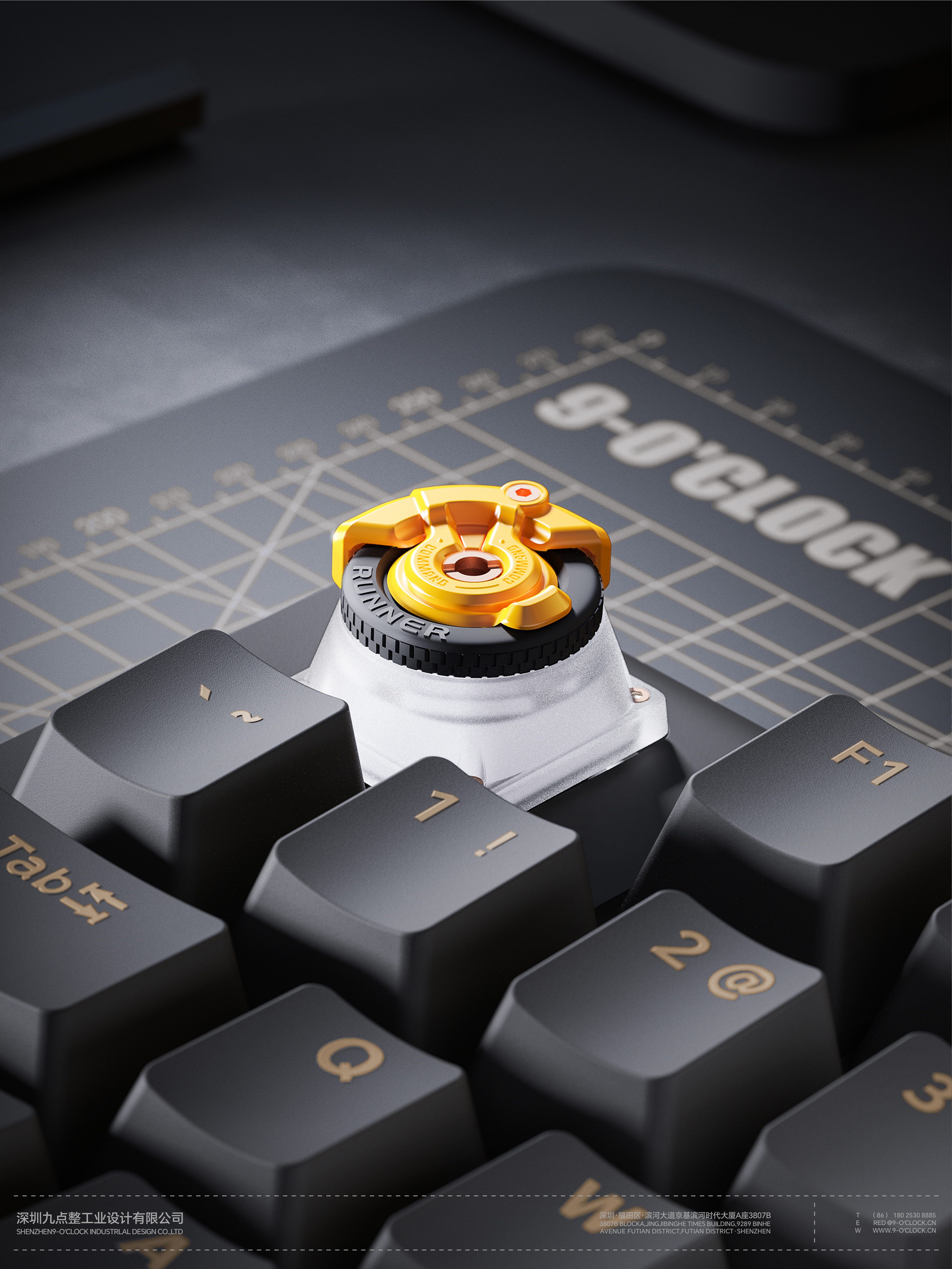 industrial design，product design，Key cap design，Keyboard design，