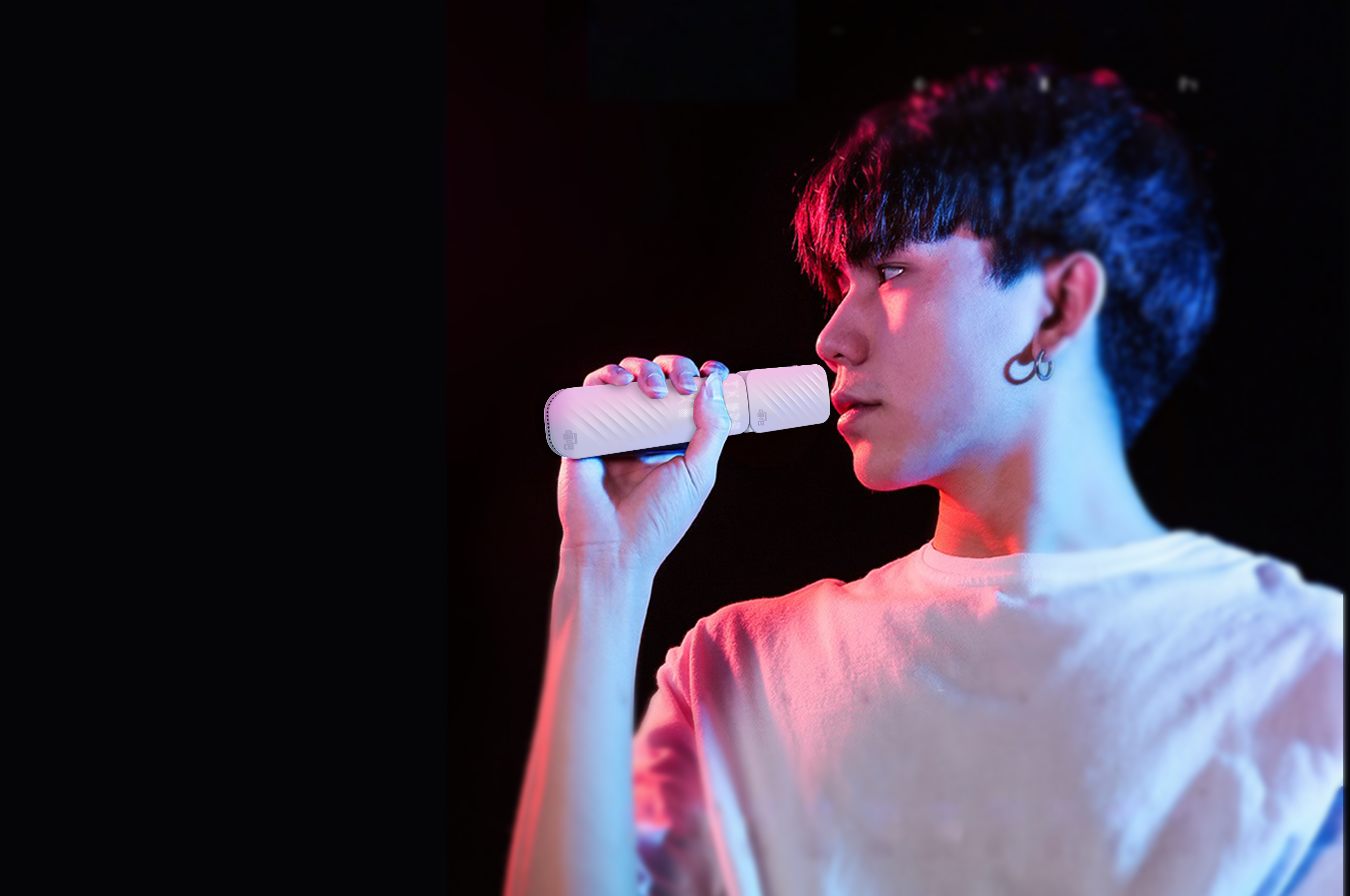 collar clip wheat, consumer electronics, creative concept, fashion, elegance,，