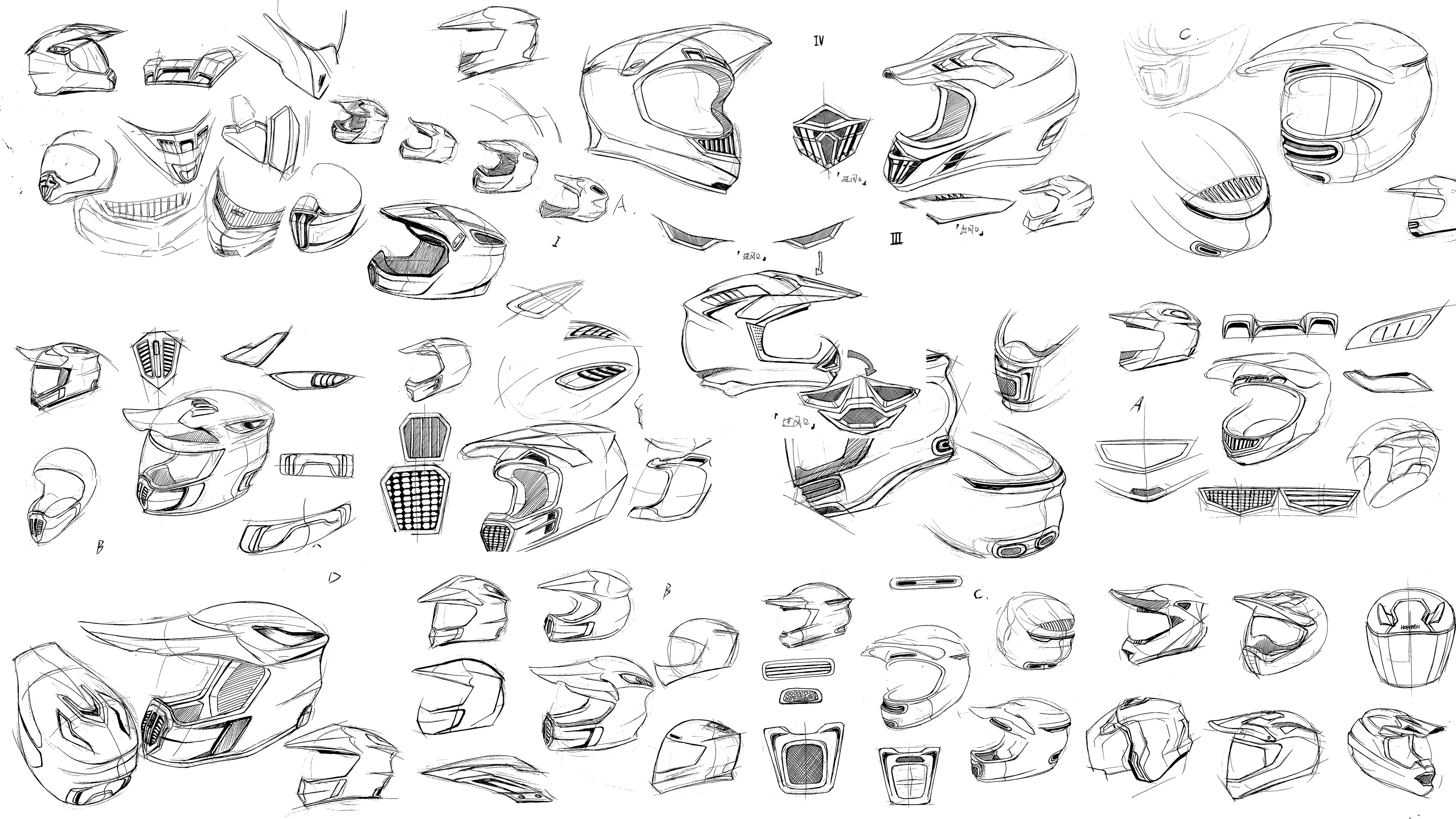 Helmet design，cross-country helmet，Full Helmet，Retro Helmet，Smart helmet，Rally Helmet，Exam Helmet，