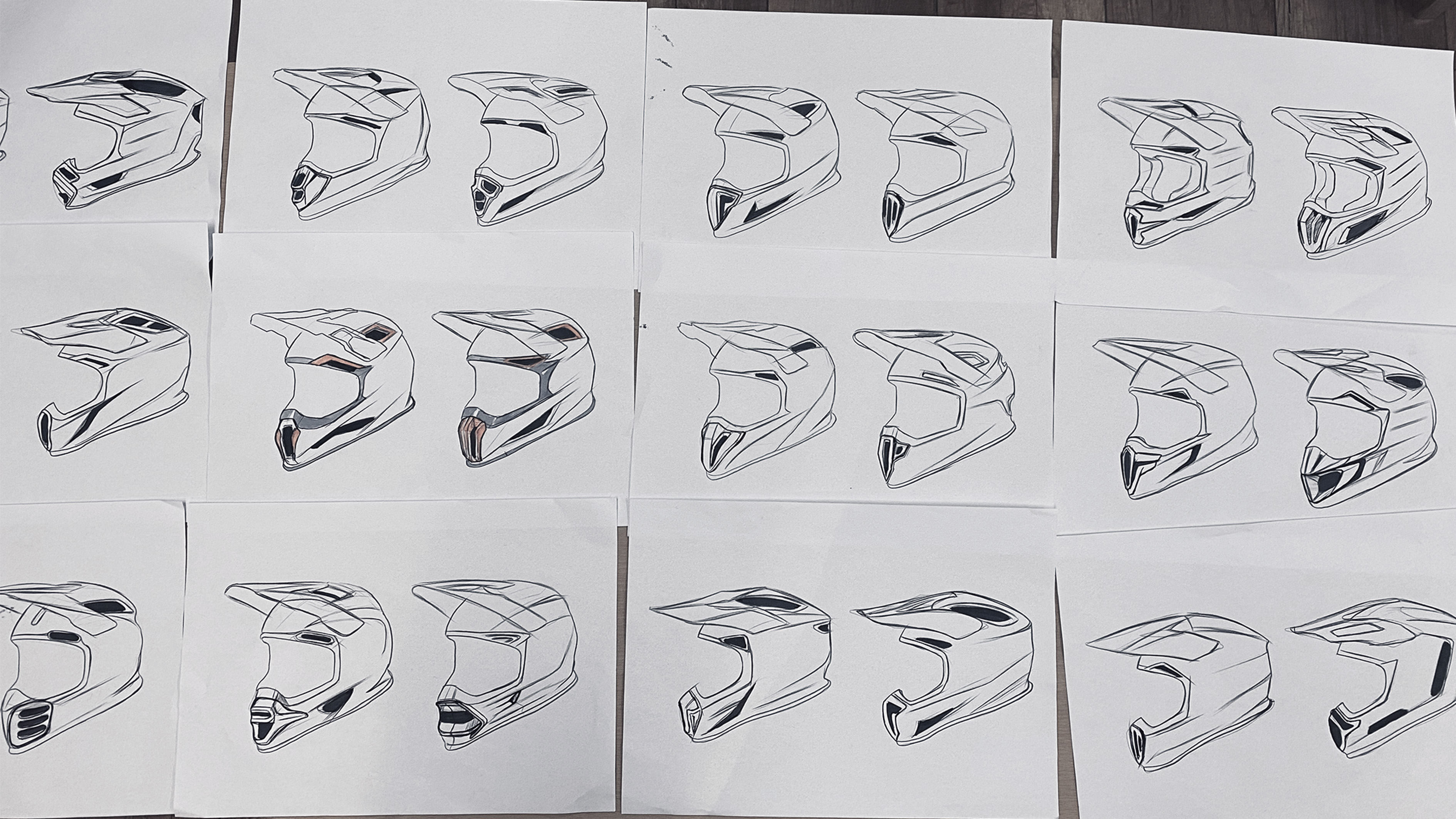Helmet design，cross-country helmet，Full Helmet，Retro Helmet，Smart helmet，Rally Helmet，Exam Helmet，
