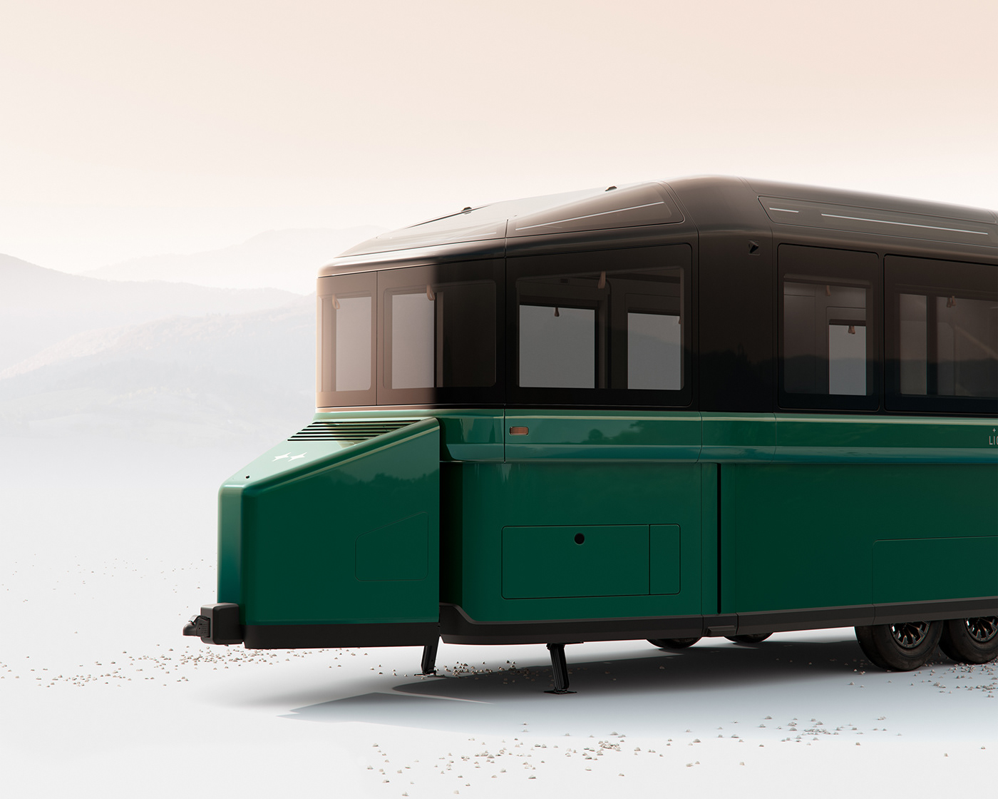 Lightship RV，Touring car，vehicle，originality，