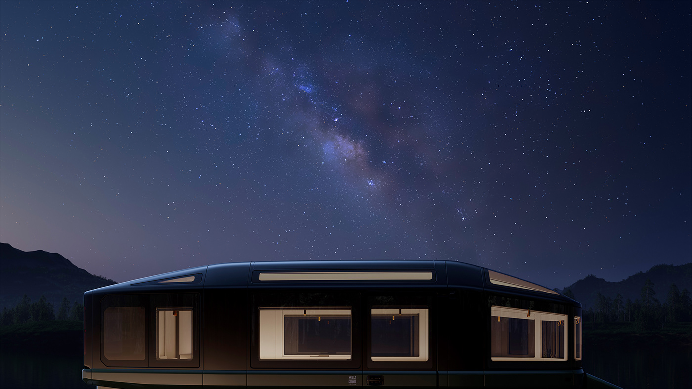 Lightship RV，Touring car，vehicle，originality，