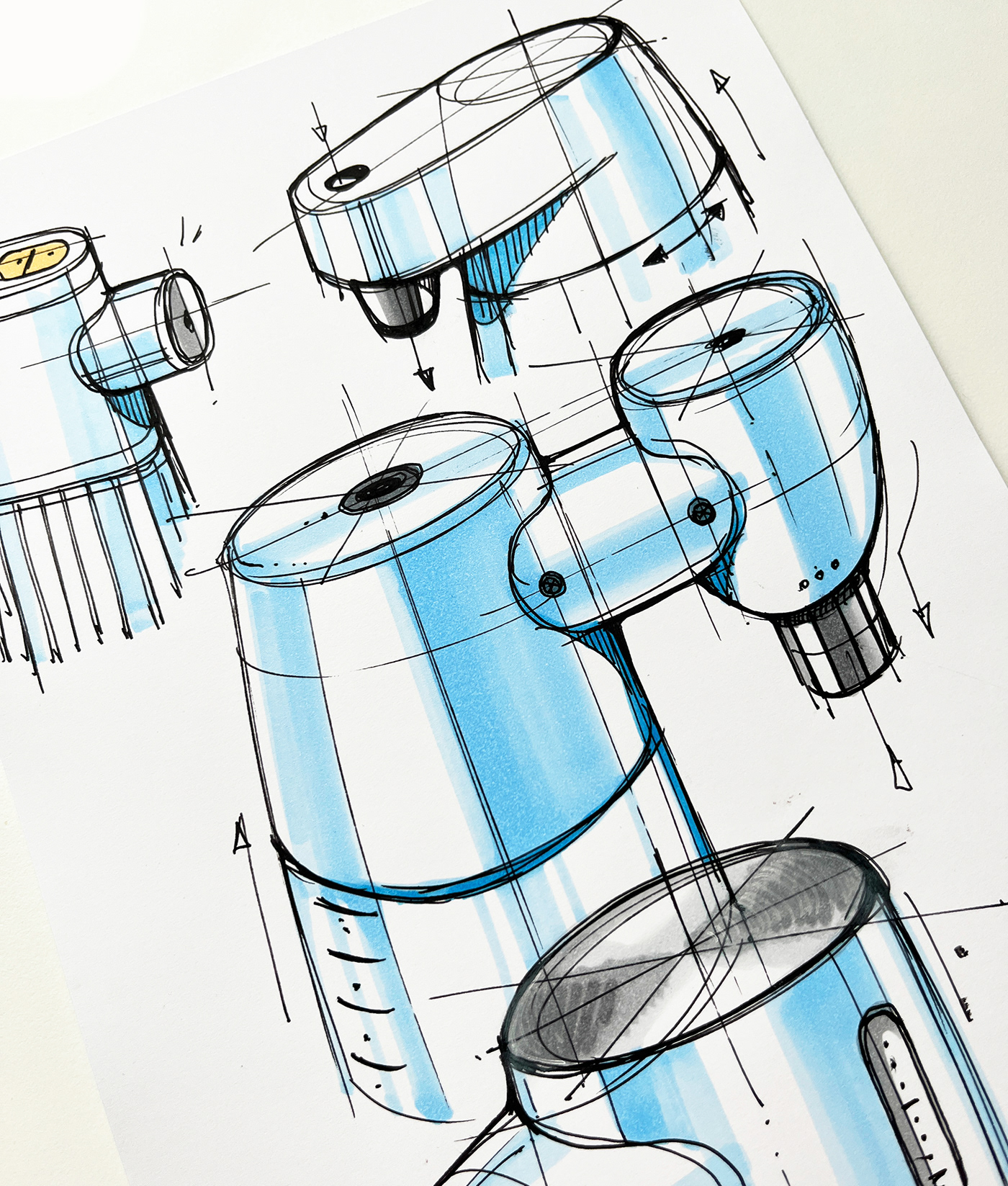 industrial design，illustration，mapping，Hand drawn，