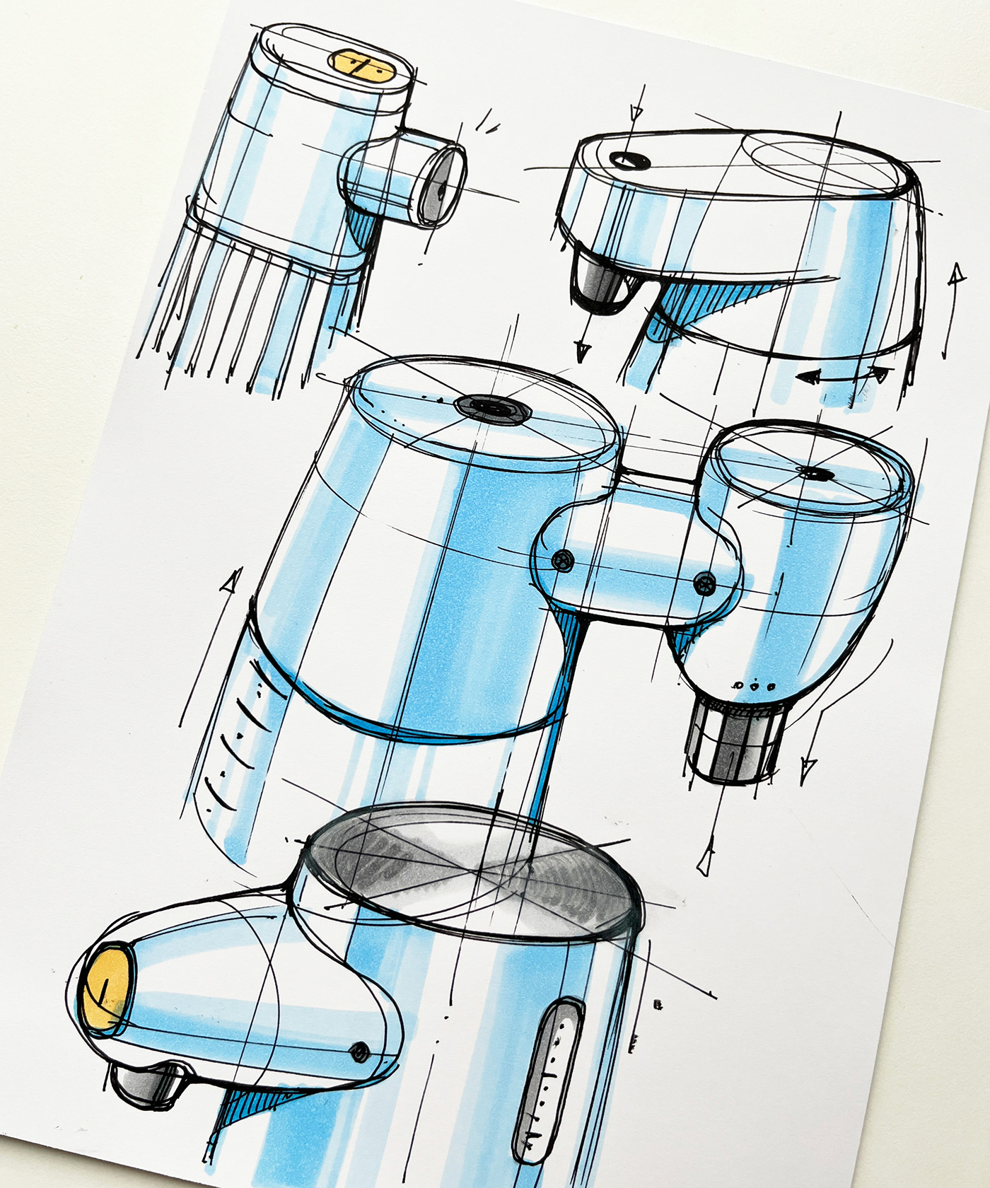 industrial design，illustration，mapping，Hand drawn，