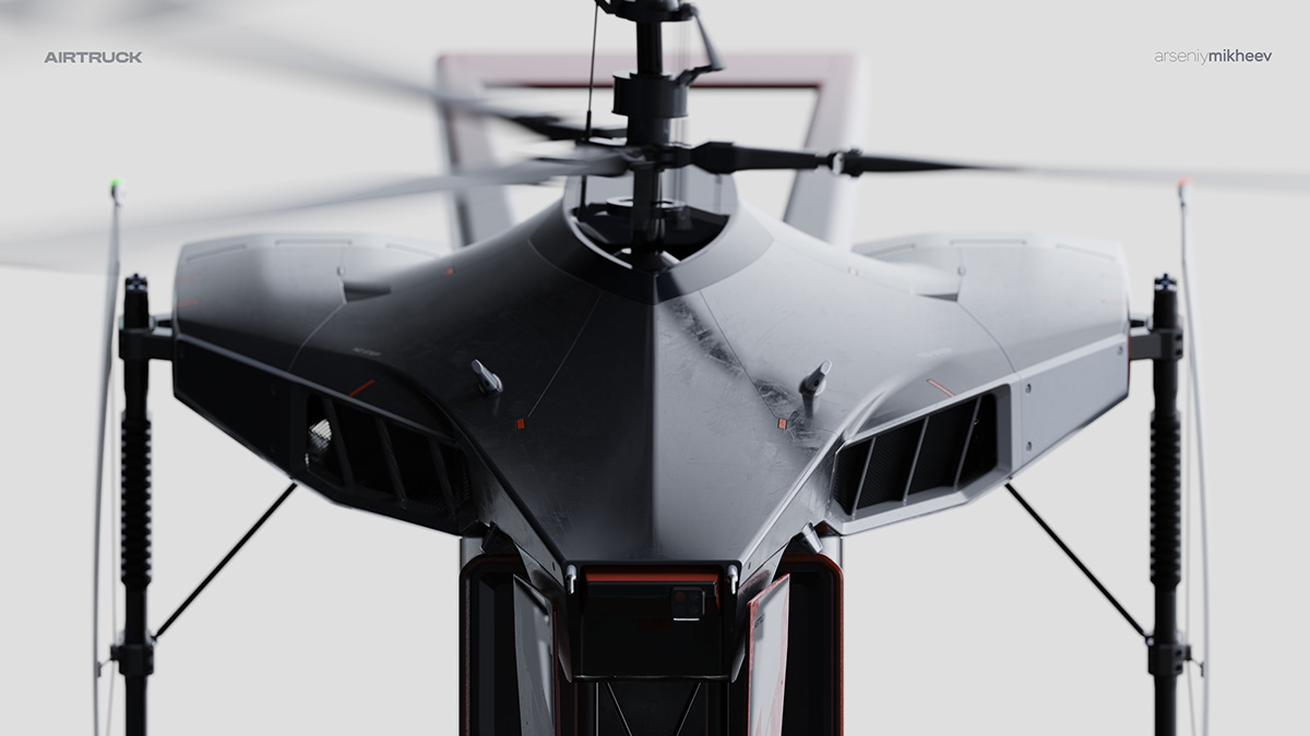 AirTruck，Cargo Helicopter，aircraft，vehicle，