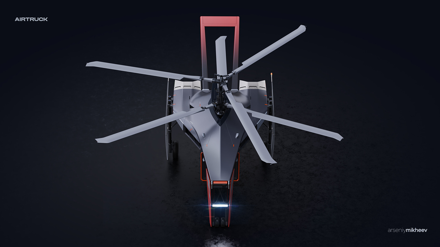 AirTruck，Cargo Helicopter，aircraft，vehicle，