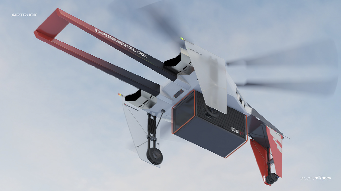 AirTruck，Cargo Helicopter，aircraft，vehicle，