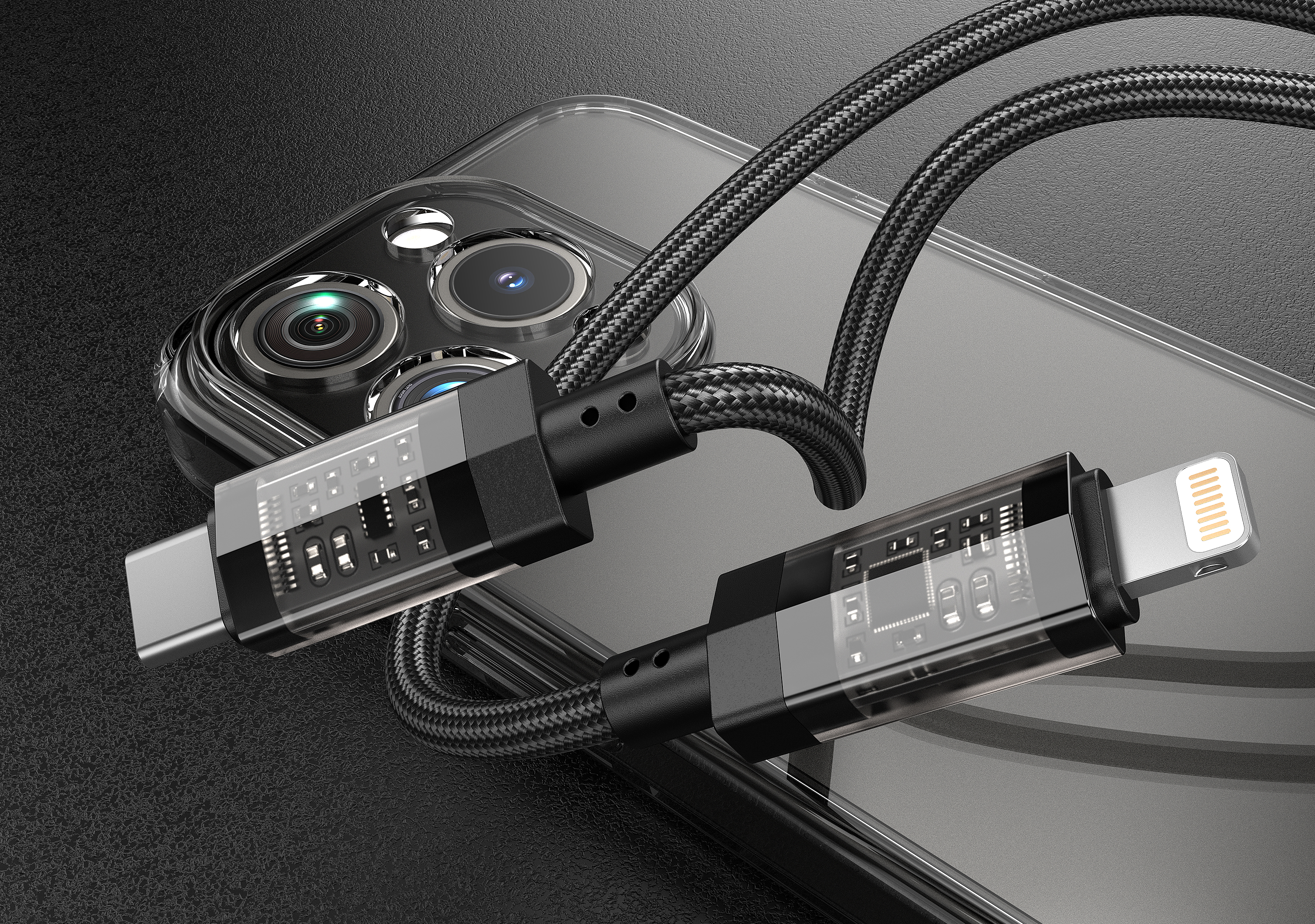 Data line product design，industrial design，Super fast charging，Electronics，