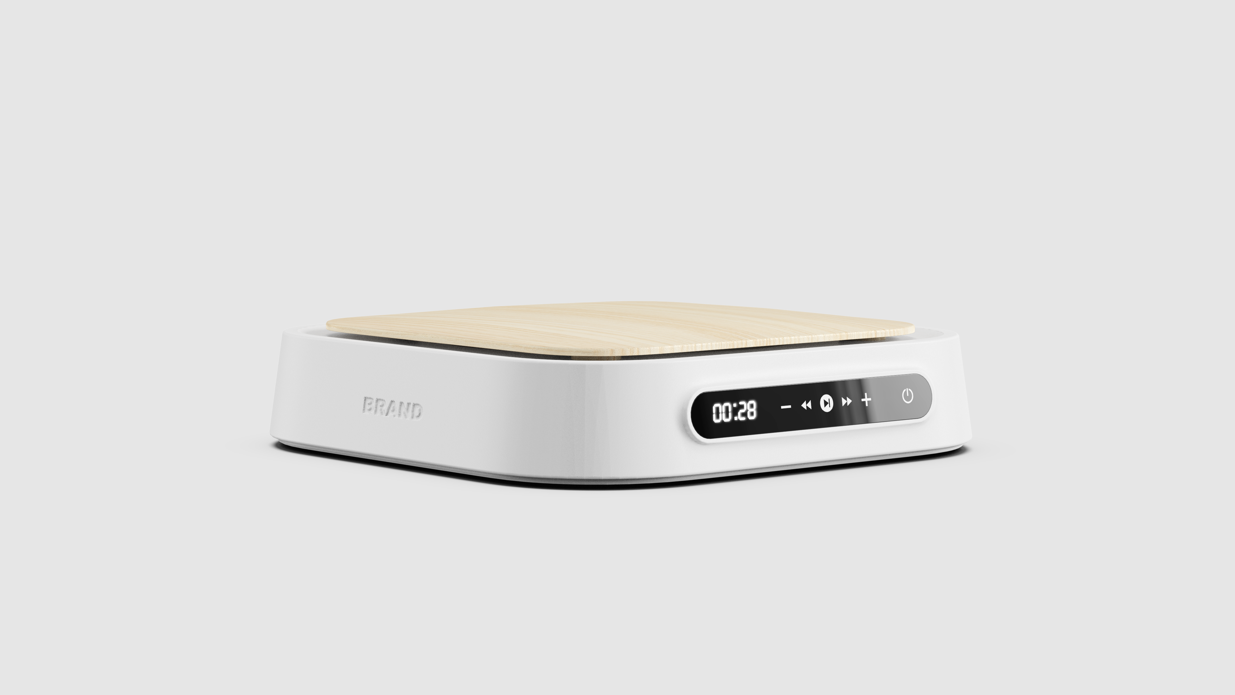 CD player，MUJI，Minimalist，Log，Apple chamfer，