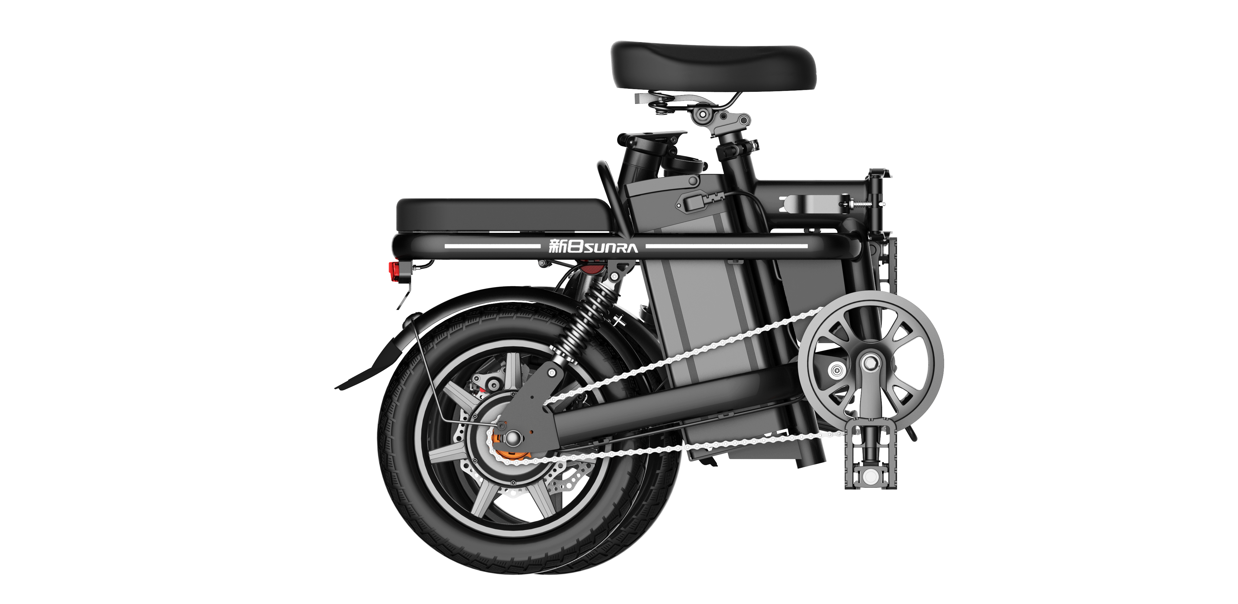 Substitute driving，shock-absorbing ebike，Electric bicycle，Folding bike，serialization，