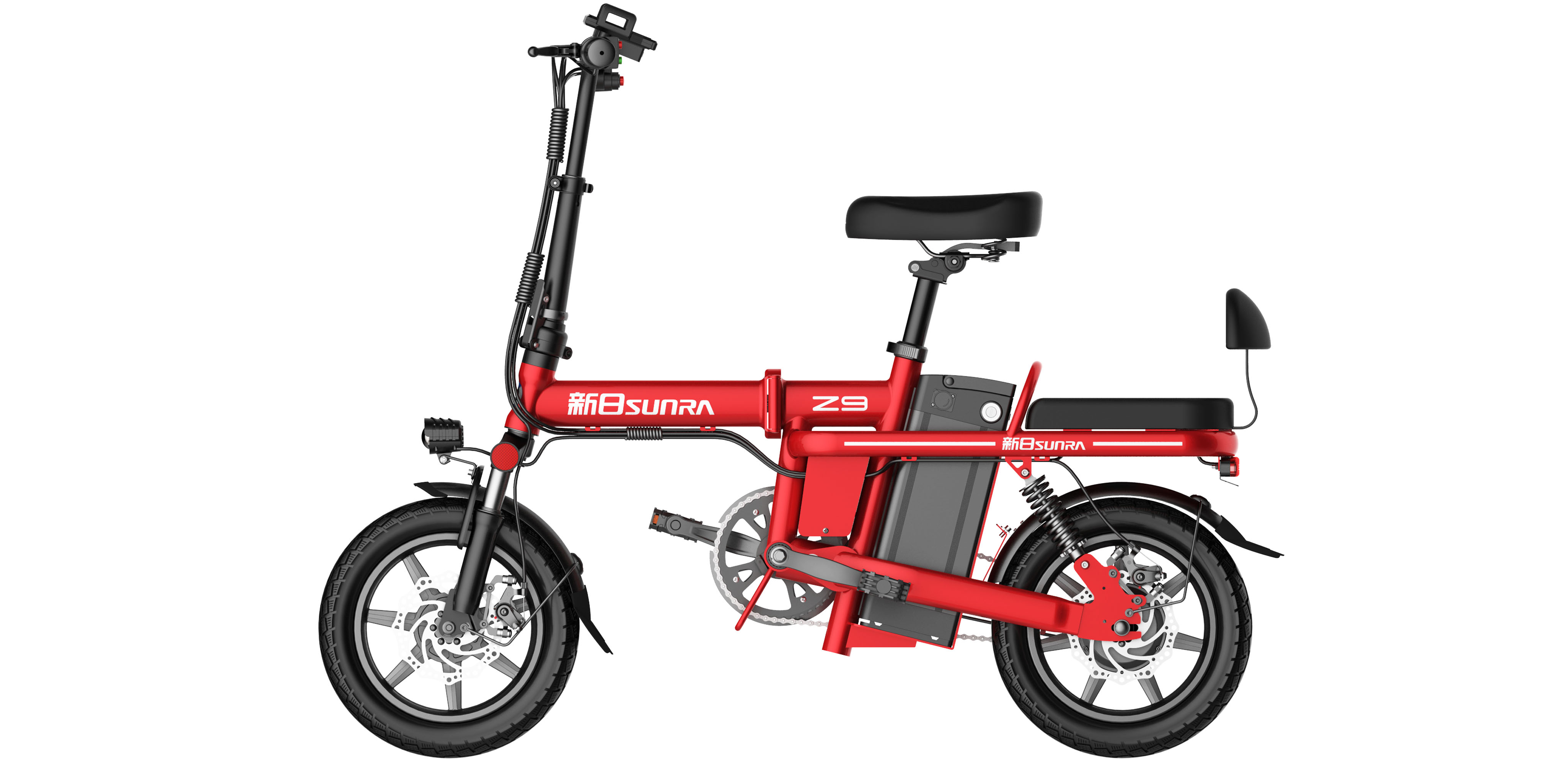 Substitute driving，shock-absorbing ebike，Electric bicycle，Folding bike，serialization，
