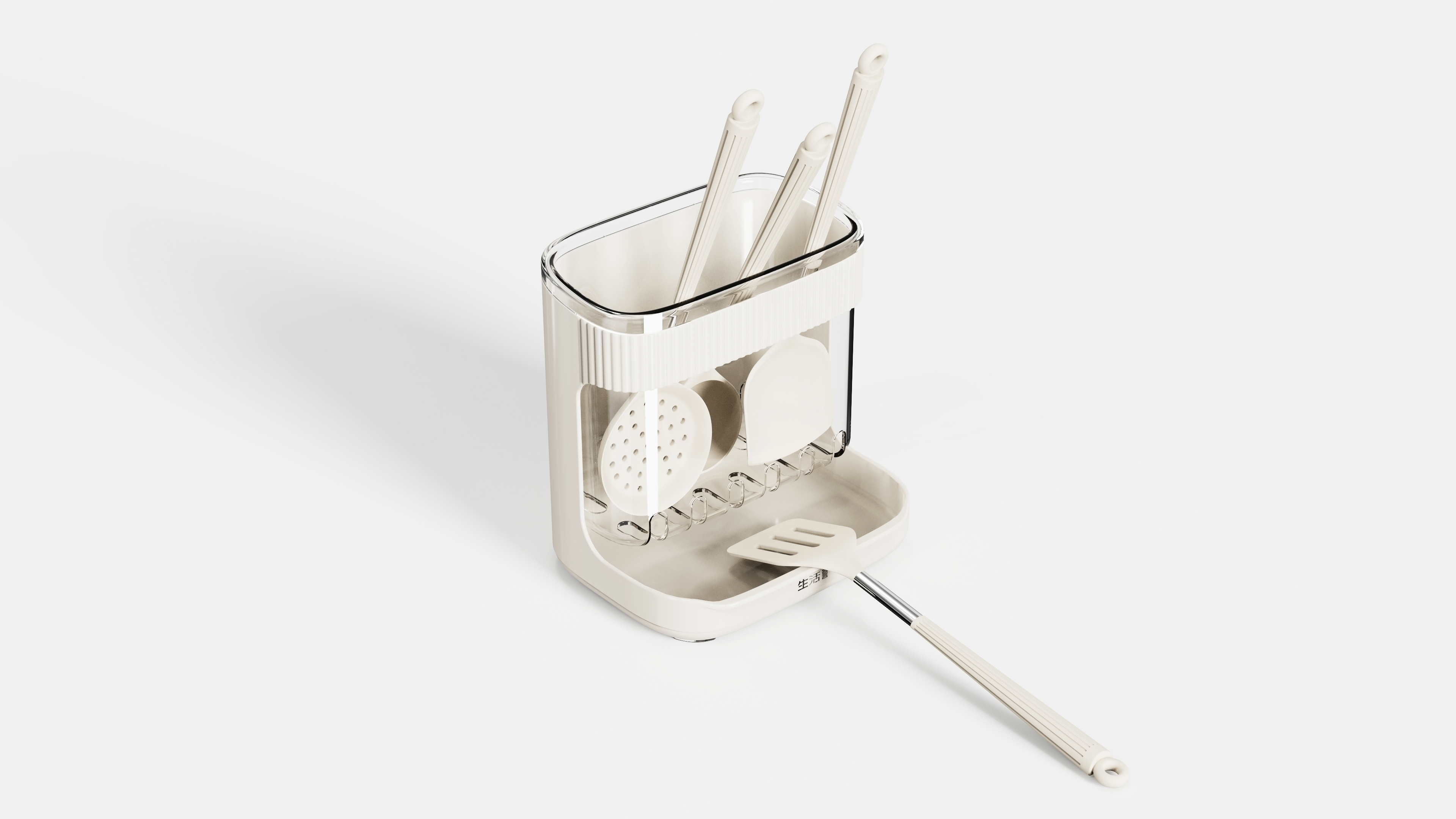 spatula draining rack，